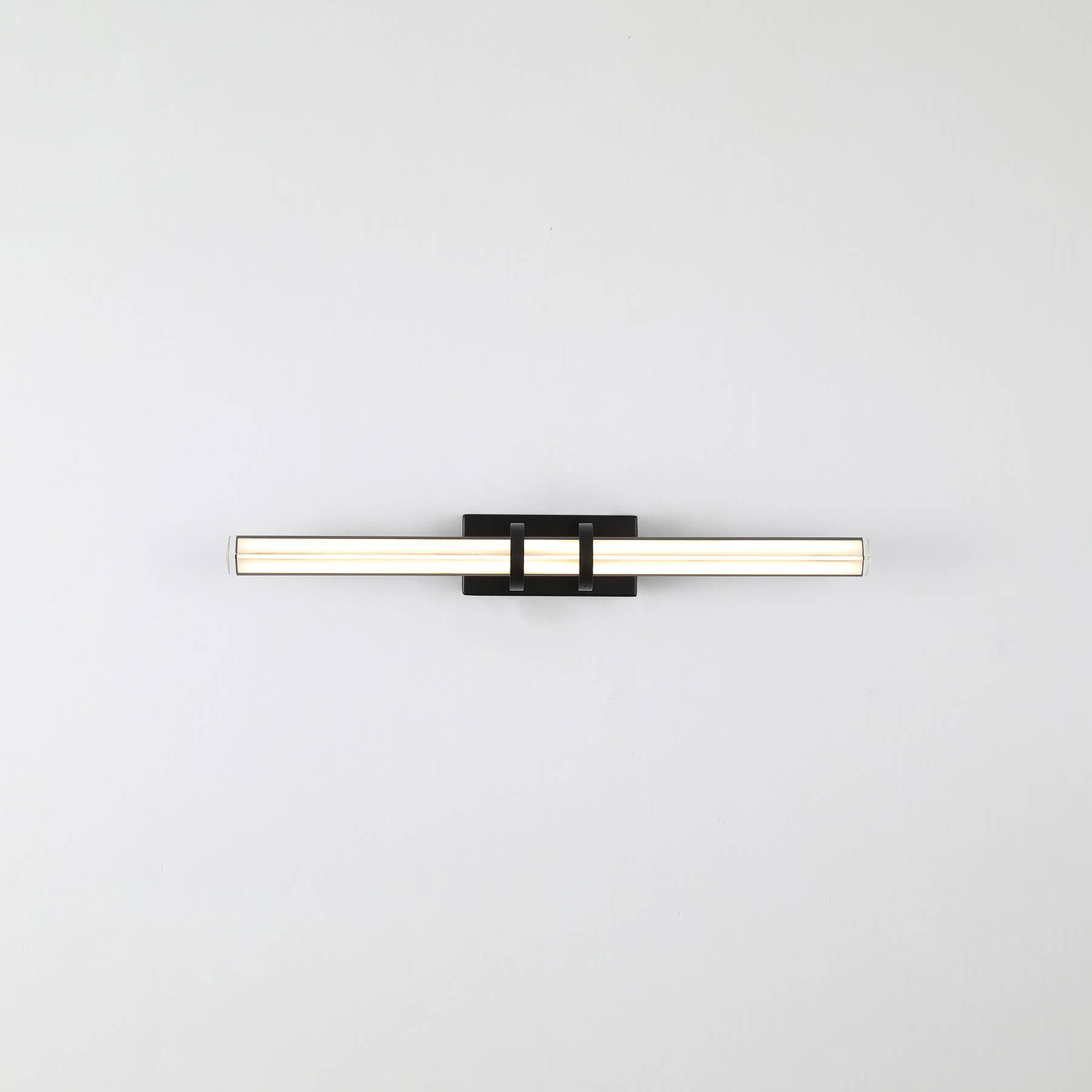 LED-Wandleuchte Parma, Stahl, Glas, IP44