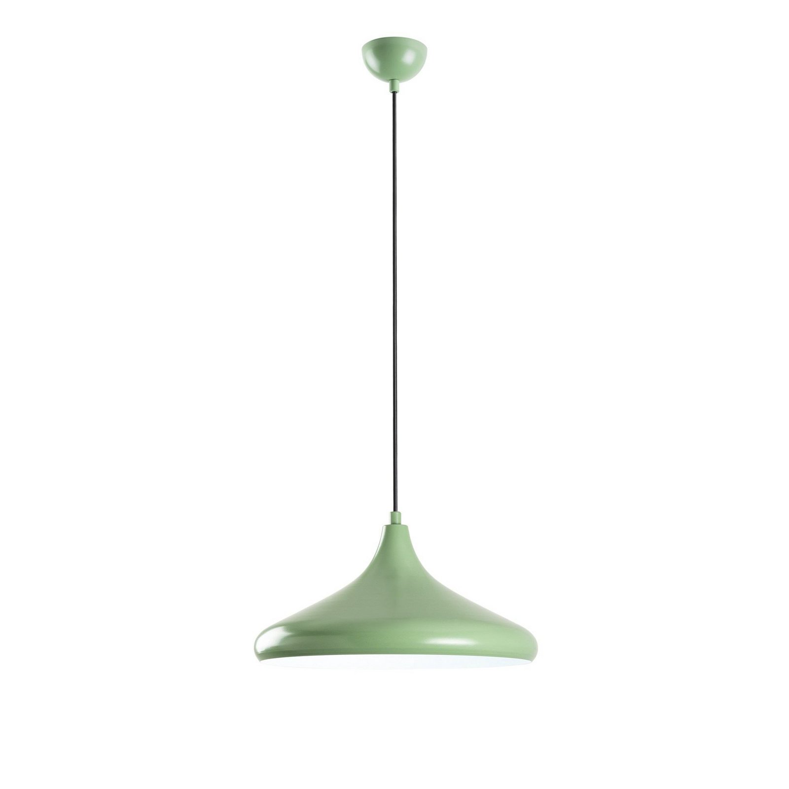 Hängeleuchte Eysan, mintgrün, Metall, Ø 35 cm, E27