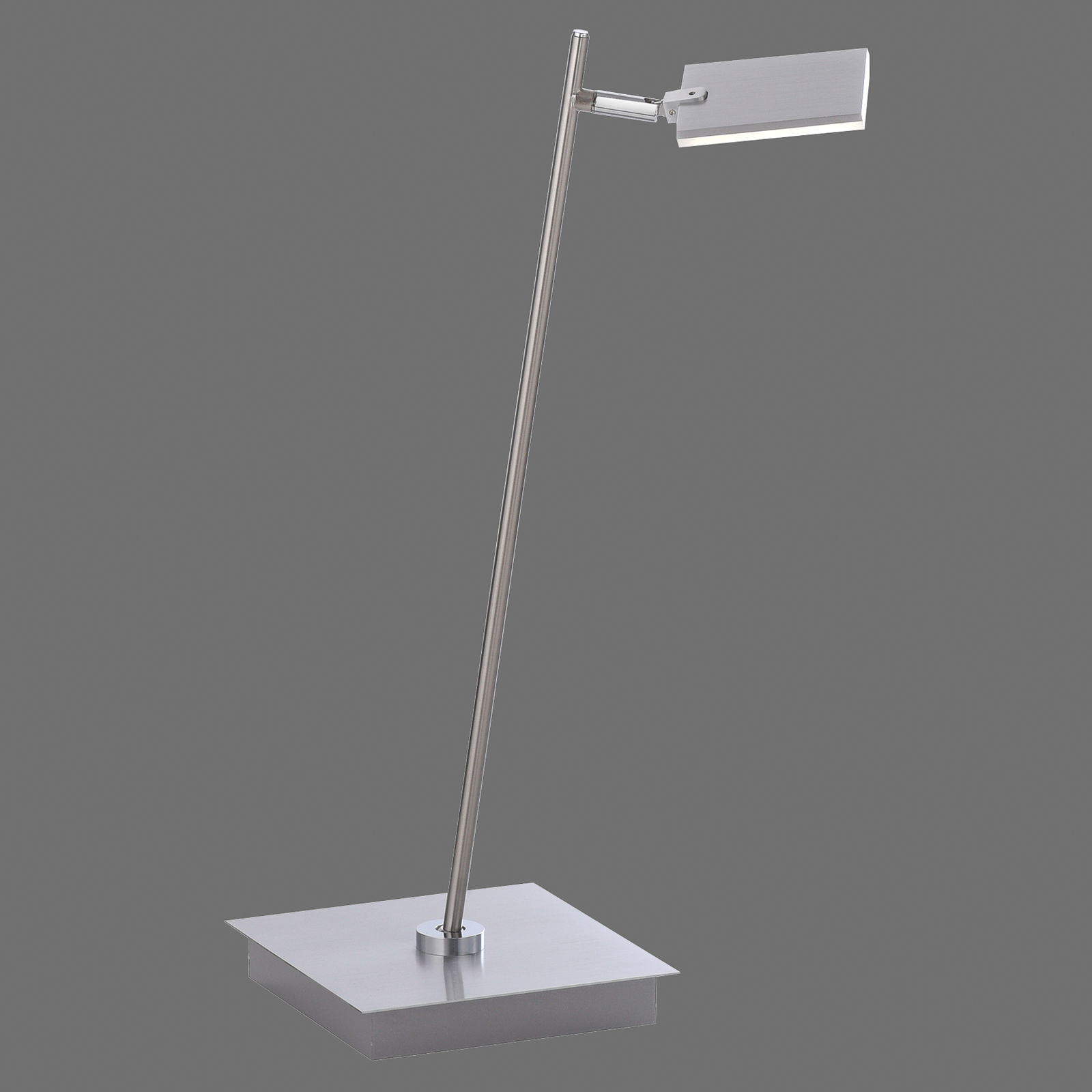 PURE Mira LED-bordlampe, dæmpbar, aluminium