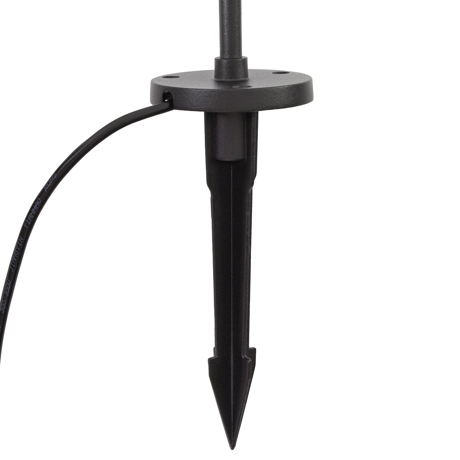 Lindby LED-Erdspießleuchte Soremi, schwarz, 3er-Set, IP44