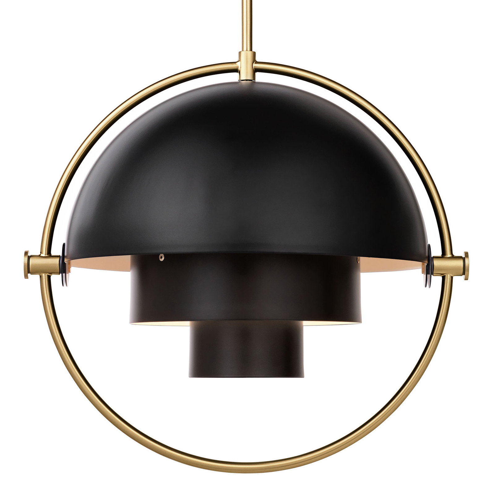 Multi-Lite Taklampa Ø36 Mässing/Svart - GUBI