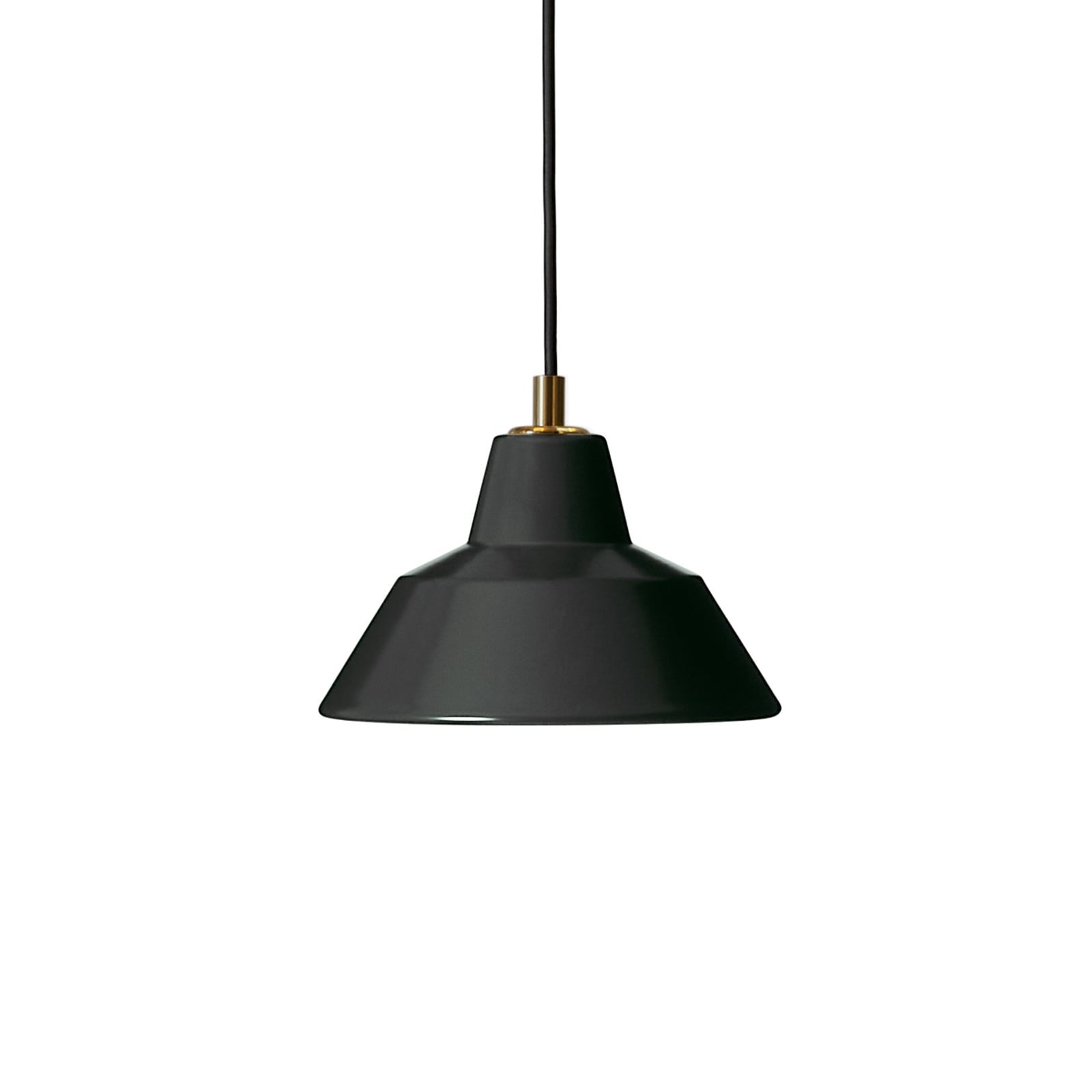 Warsztat W1 – żyrandol, matowa czerń, aluminium, E14 – Made By Hand