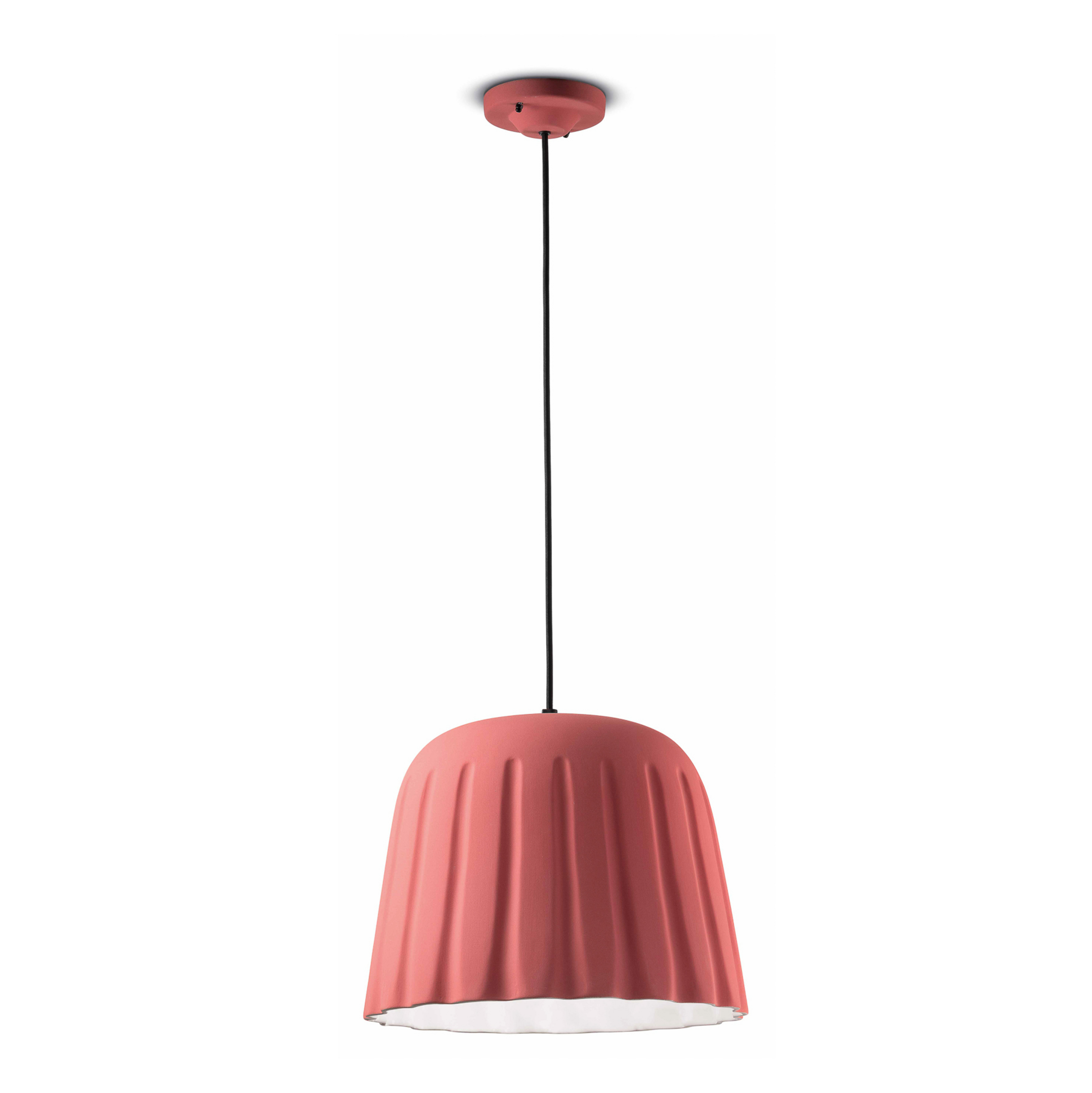 Pendel Madame Gres keramik højde 30 cm, pink