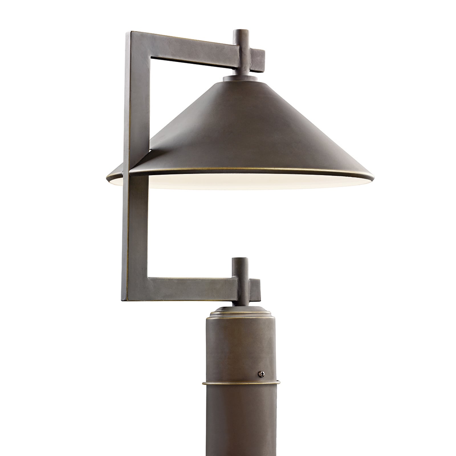 Candeeiro de parede exterior Ripley, bronze envelhecido, 20 cm, metal, IP44 - Candeeiro de parede exterior Ripley, bronze envelhecido, 20 cm, metal, IP44 -