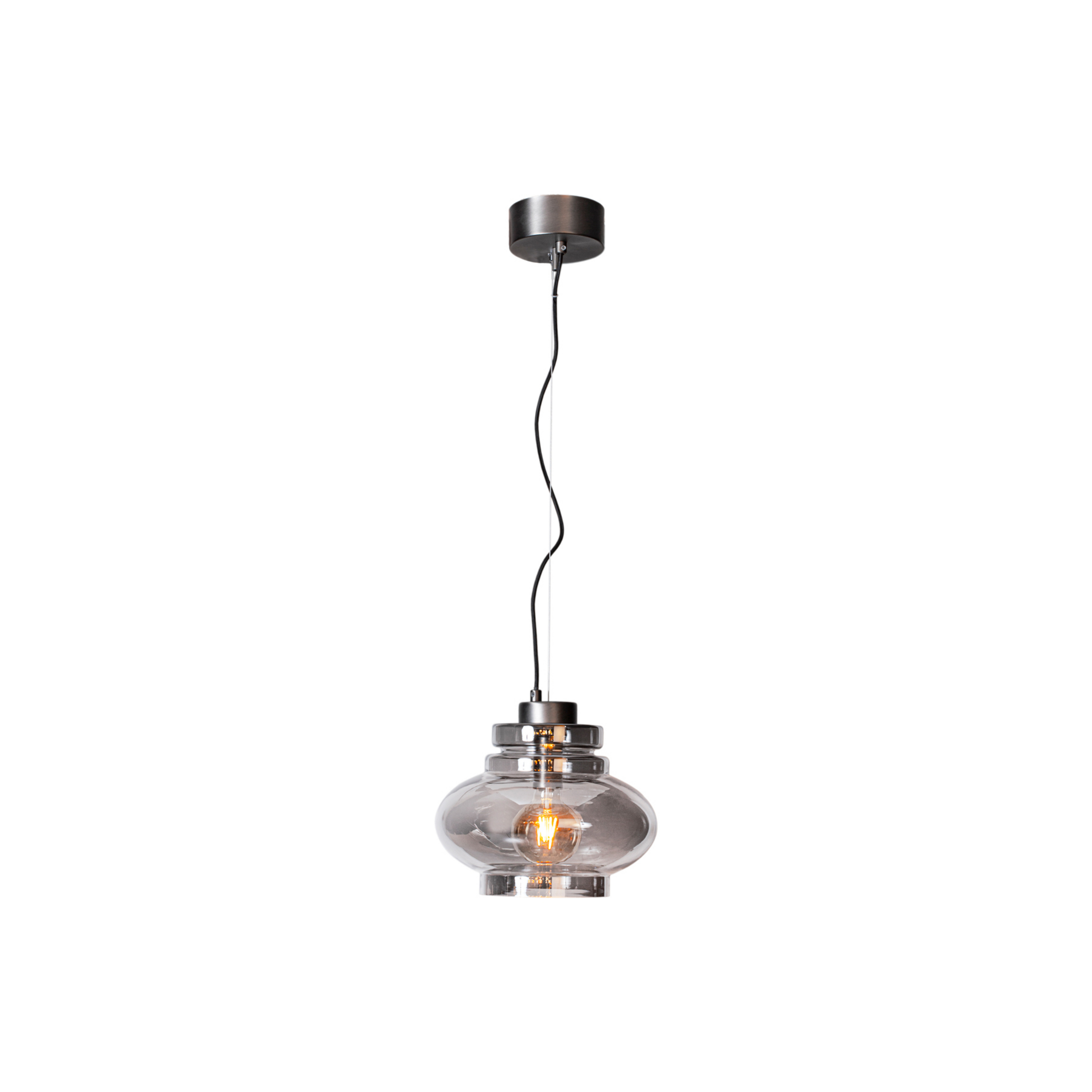Dolores hanglamp Ø30 Grey - By Rydéns