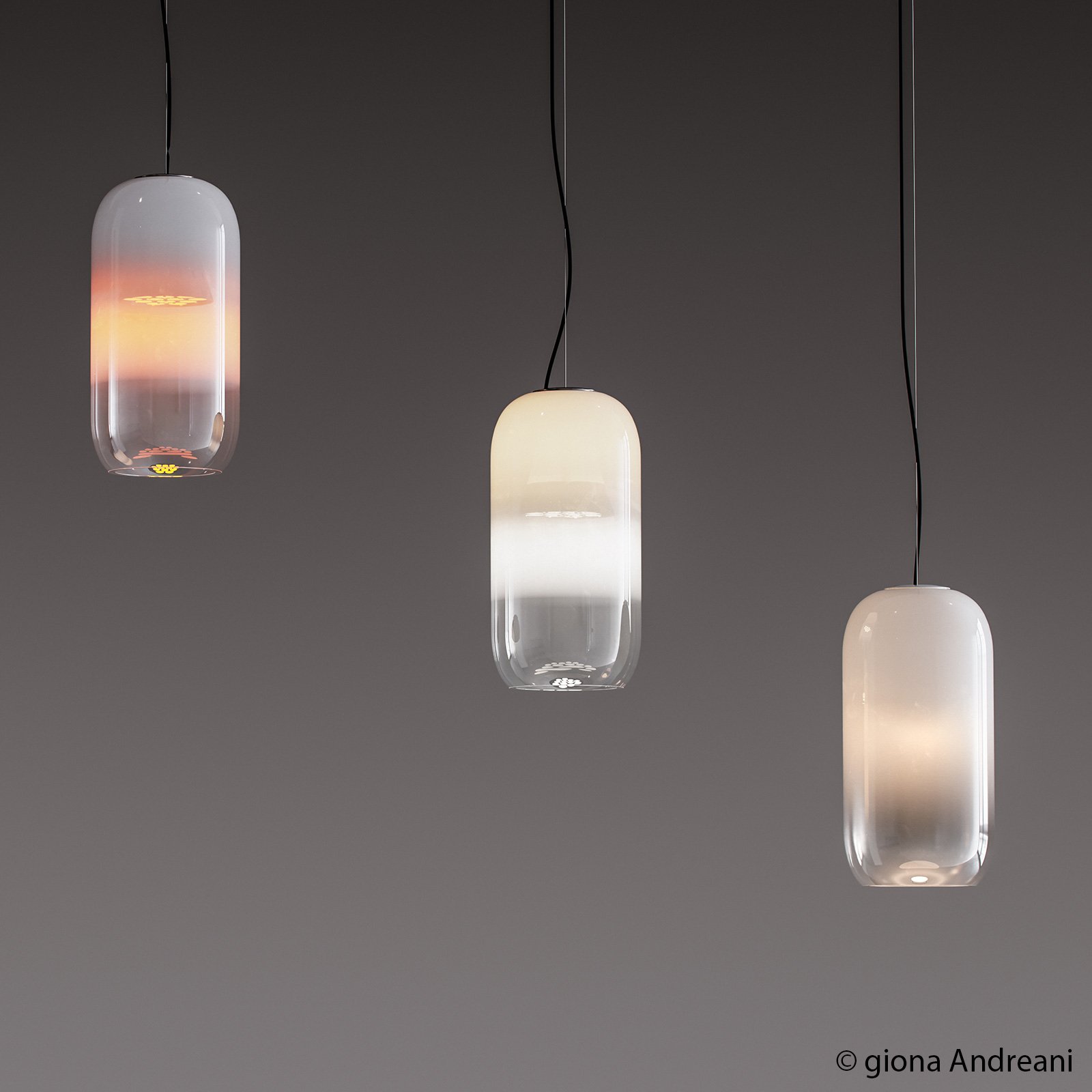 Gople Pendant White - Artemide