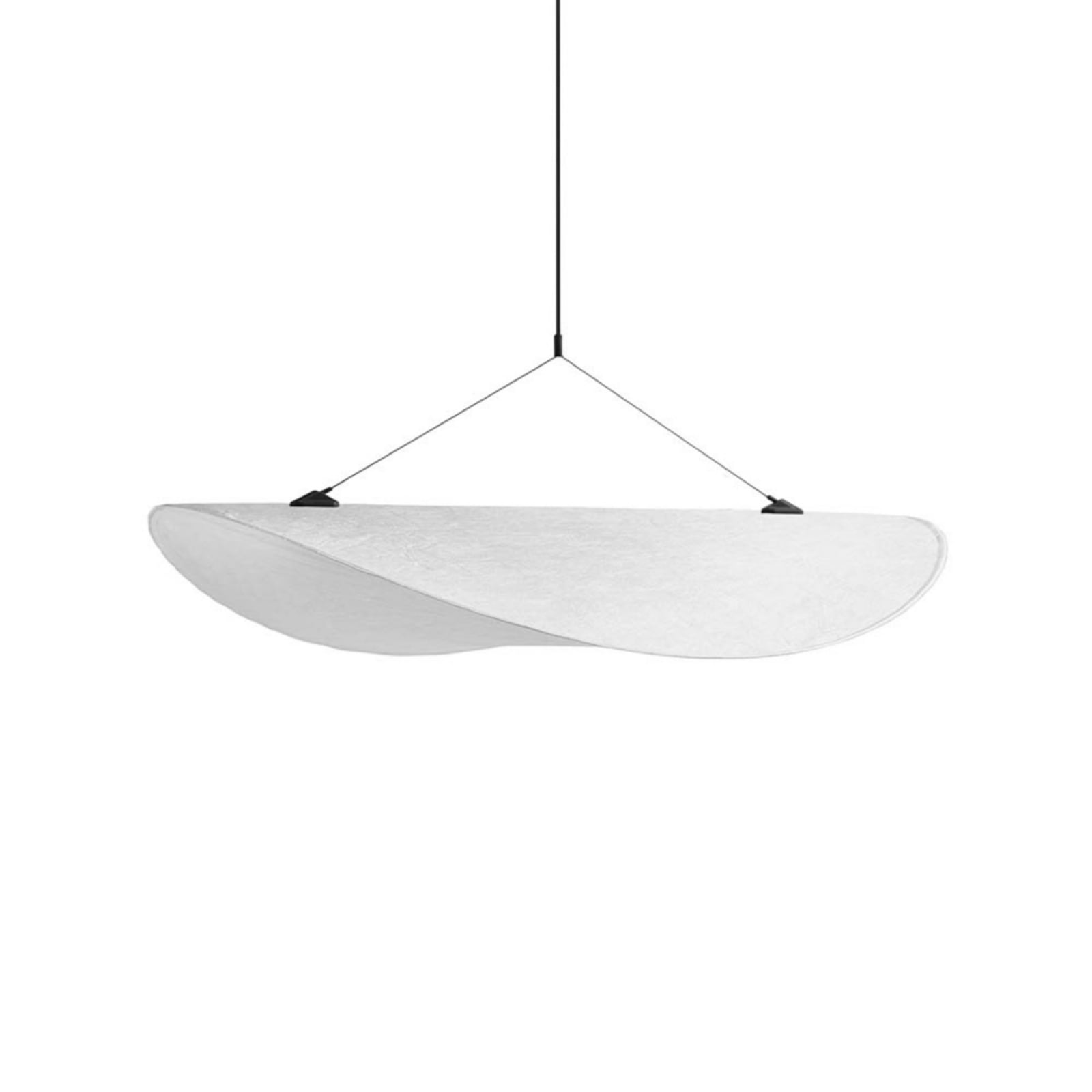 NEW WORKS Tense LED pendant light, Ø55, white, dimmable