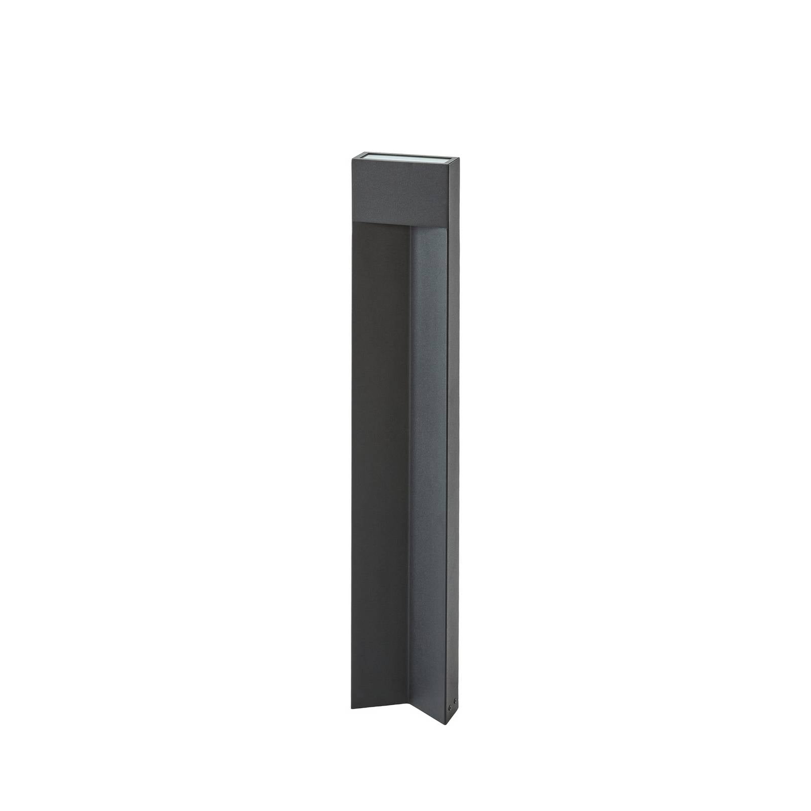 Lucande LED-Wegeleuchte Kaholo, schwarz matt, 90 cm, IP44