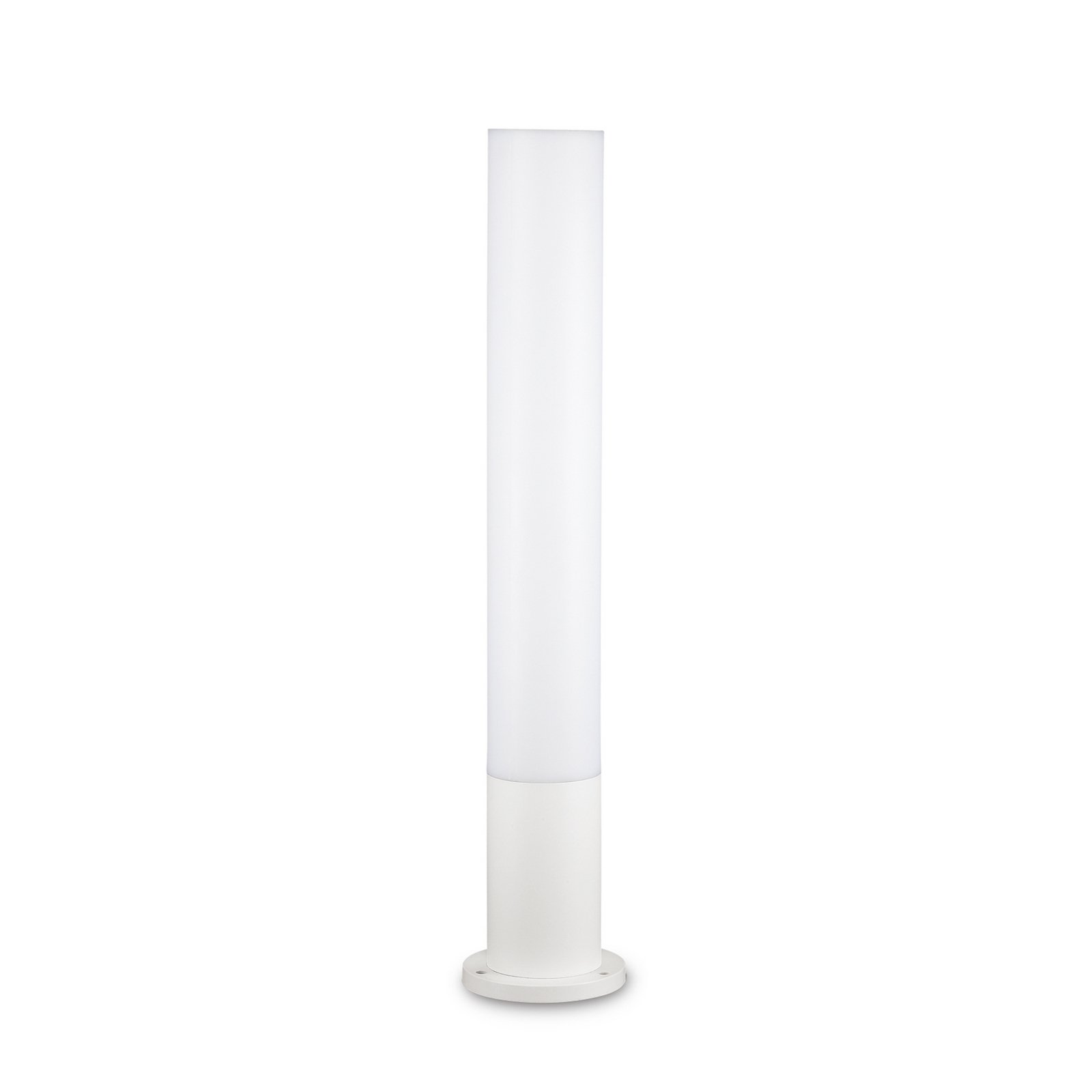 Ideal Lux bornă luminoasă Edo rotundă, albă, GX53