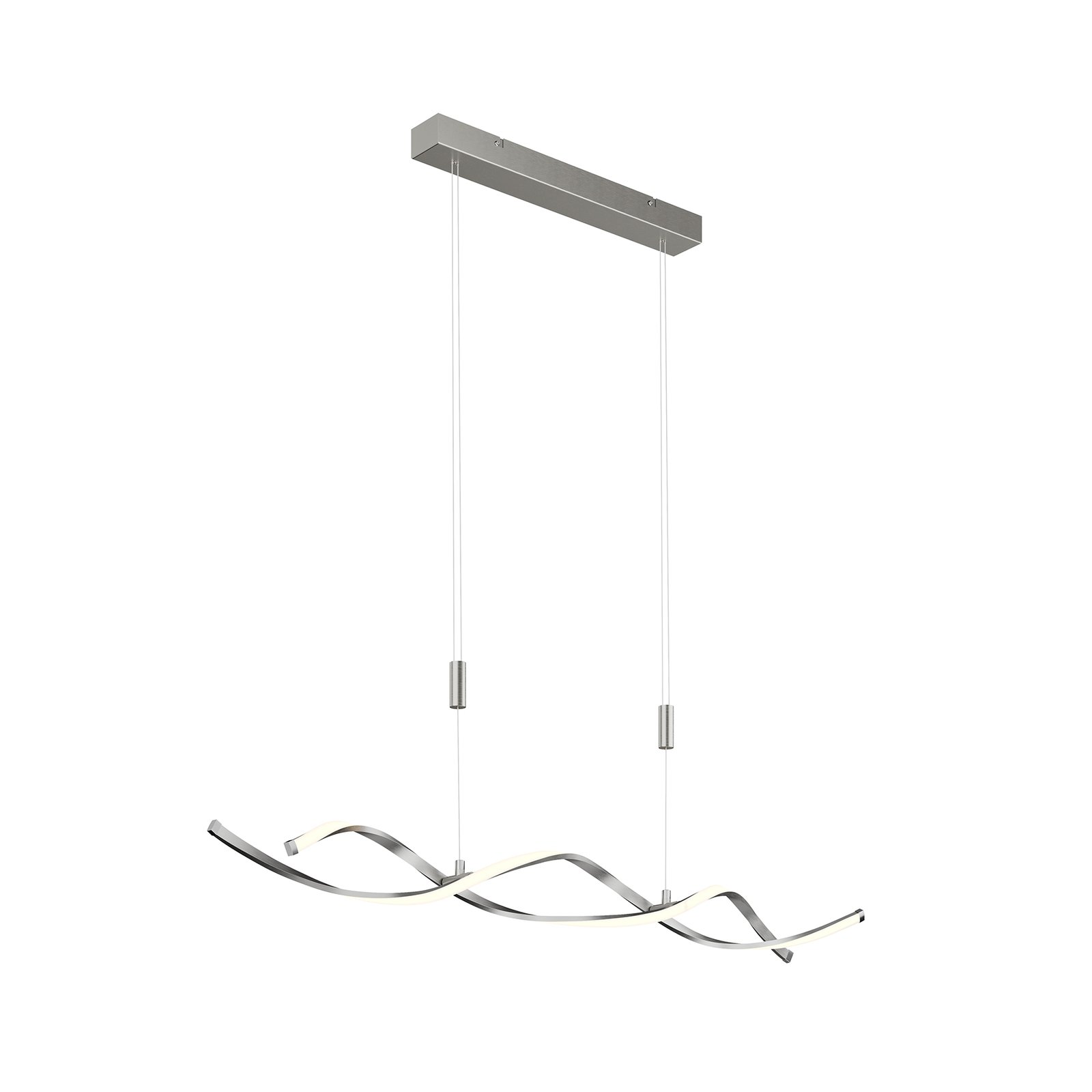 Auron Pendel Nickel/White - Lindby