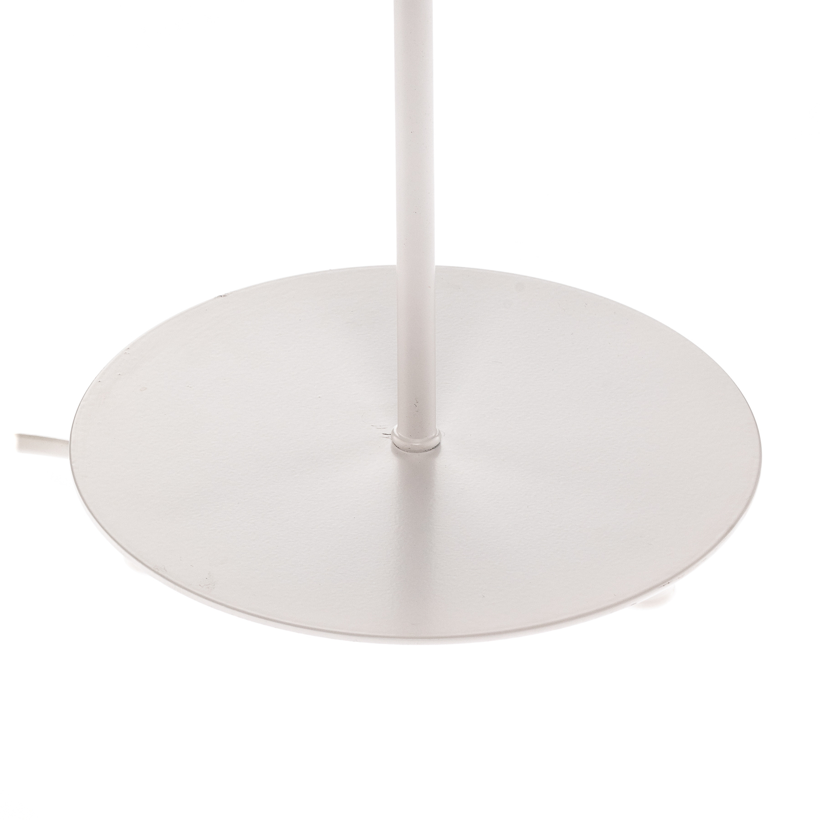 stolní lampa Trio jute, hnědá/bílá, výška 50cm