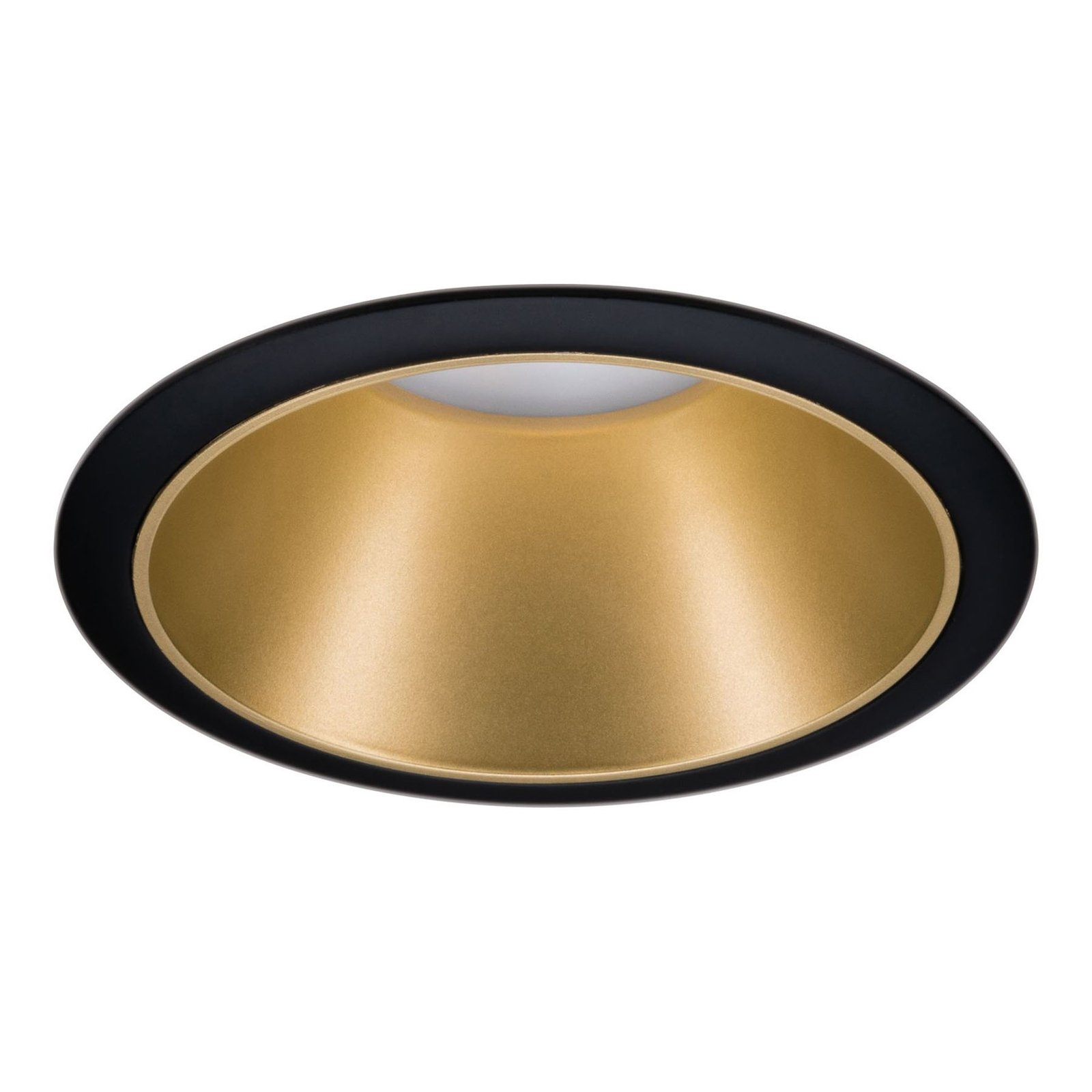Cole Spotlight GU10, black/gold - Paulmann