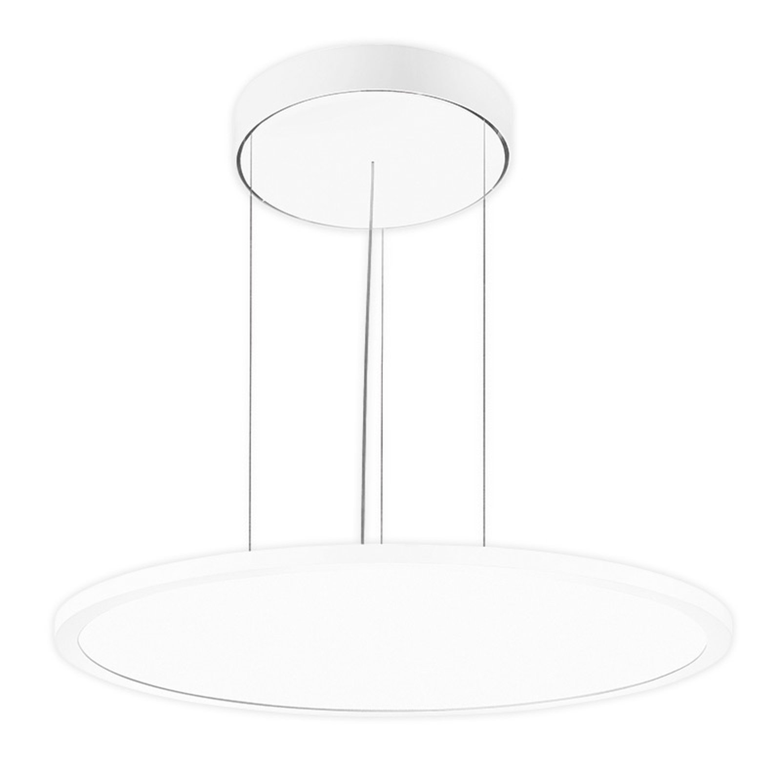 LED-Hängeleuchte FL Round 555 PL OP Ø55cm 50W