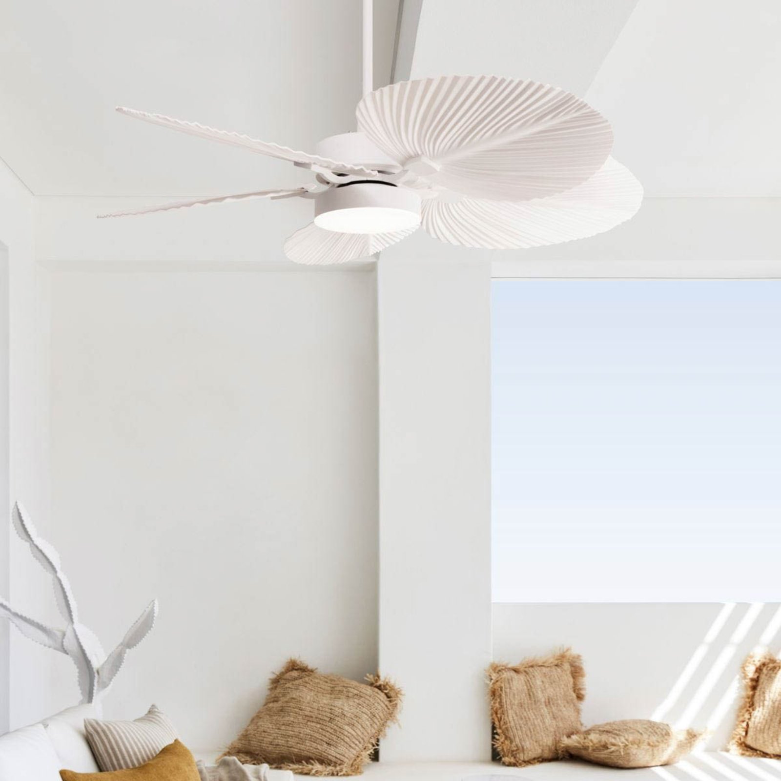 Beacon Deckenventilator mit Licht Bali, Ø 132 cm, leise