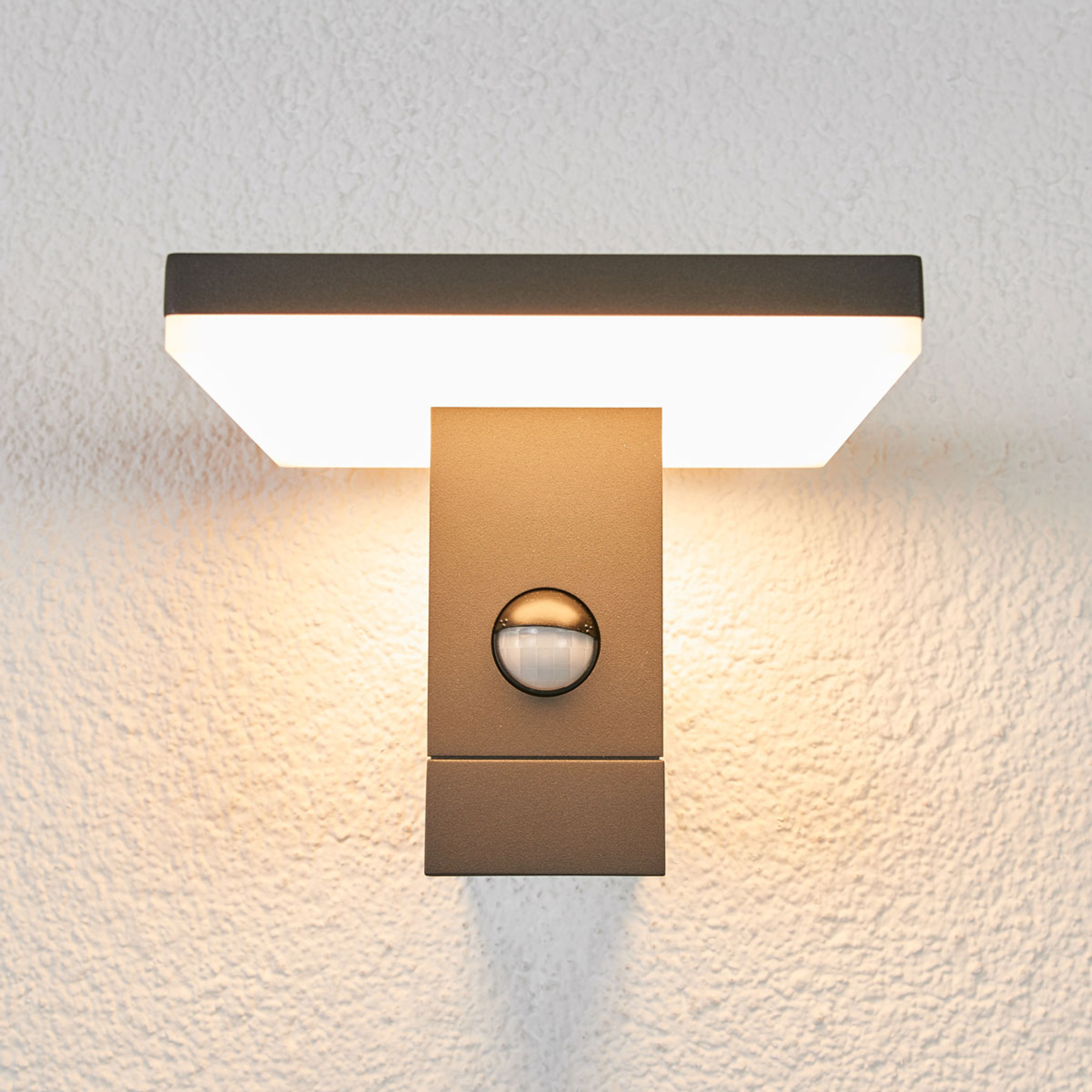 Lampa zewnętrzna Olesia z czujnikiem ruchu, z LED