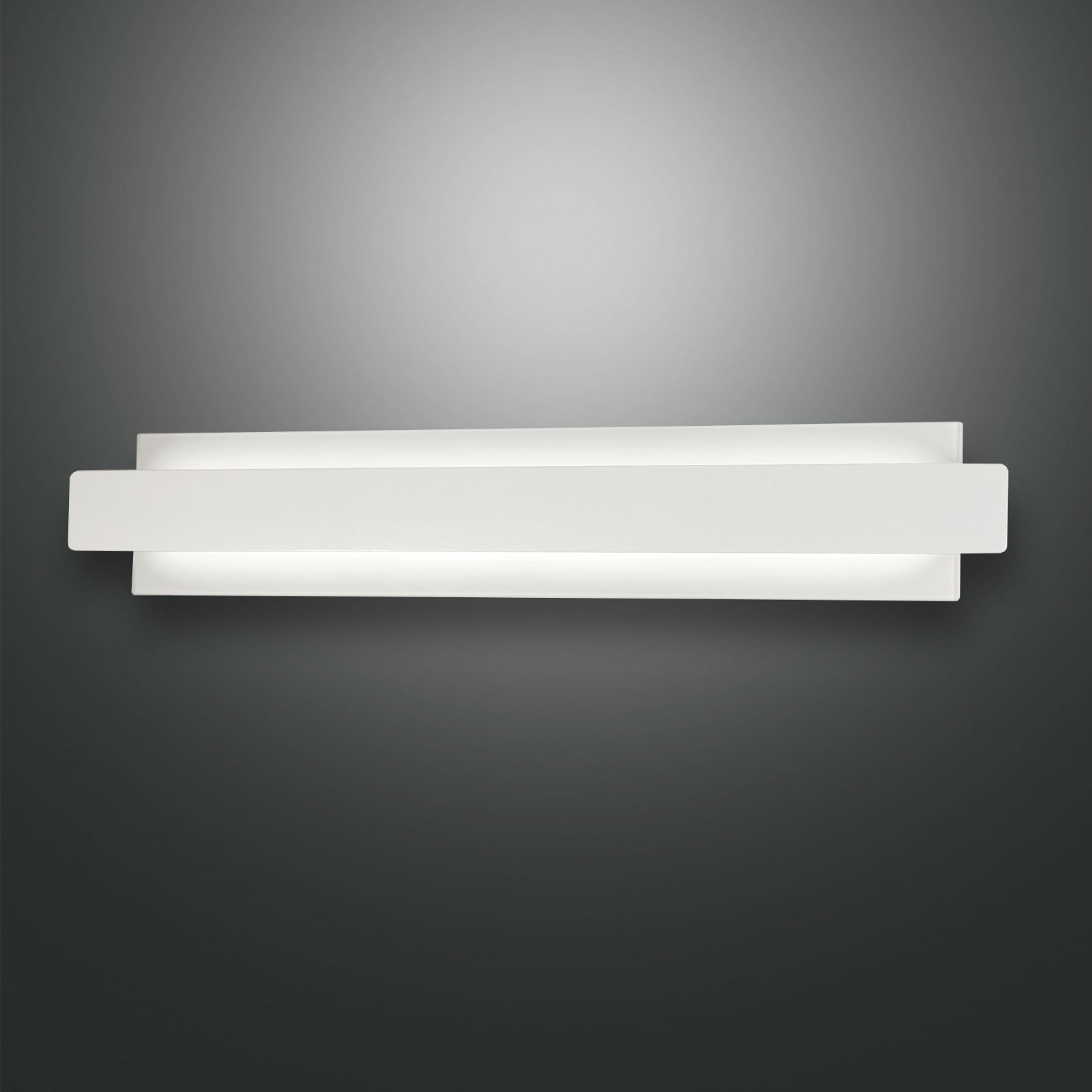 LED-Wandleuchte Regolo mit Metallfront