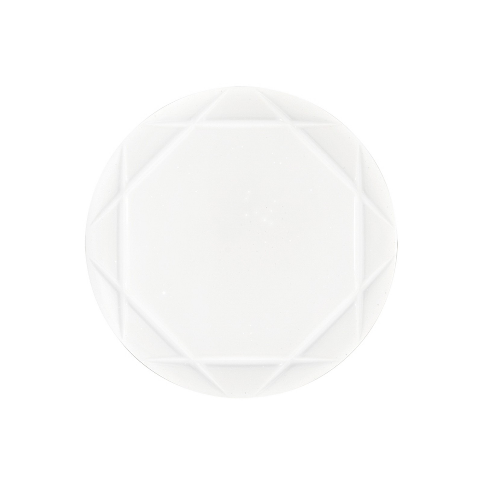 stropné LED svetlo Elixir, Ø 30 cm, biele, plast, CCT