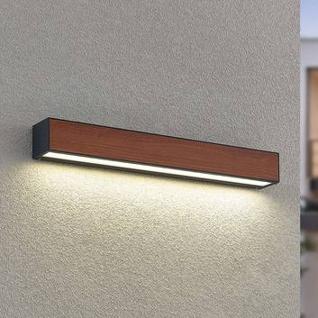 Arcchio Lengo aplique LED CCT, 50cm 1 luces madera