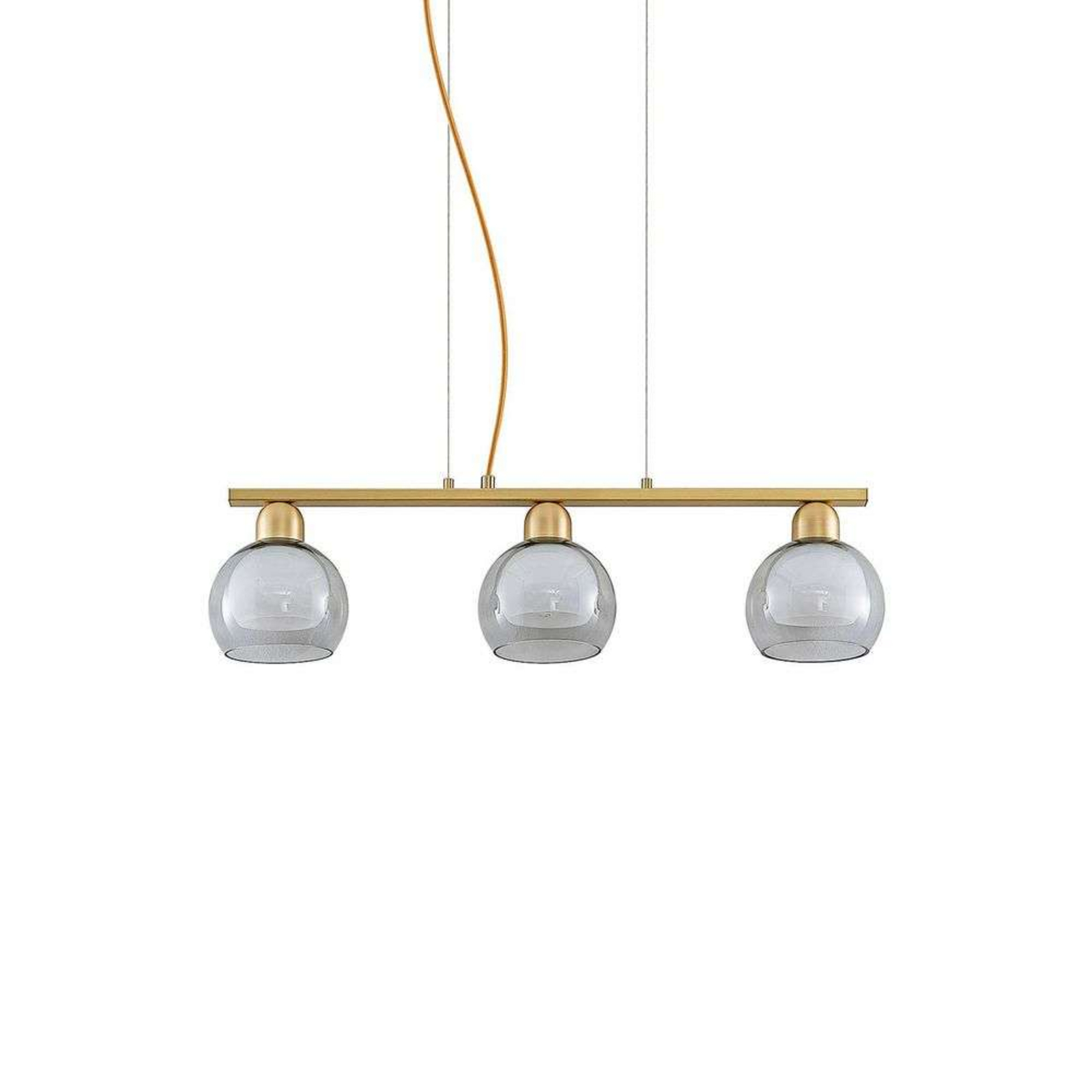 Mylah 3 Lustră Pendul L680 Brass - Lucande