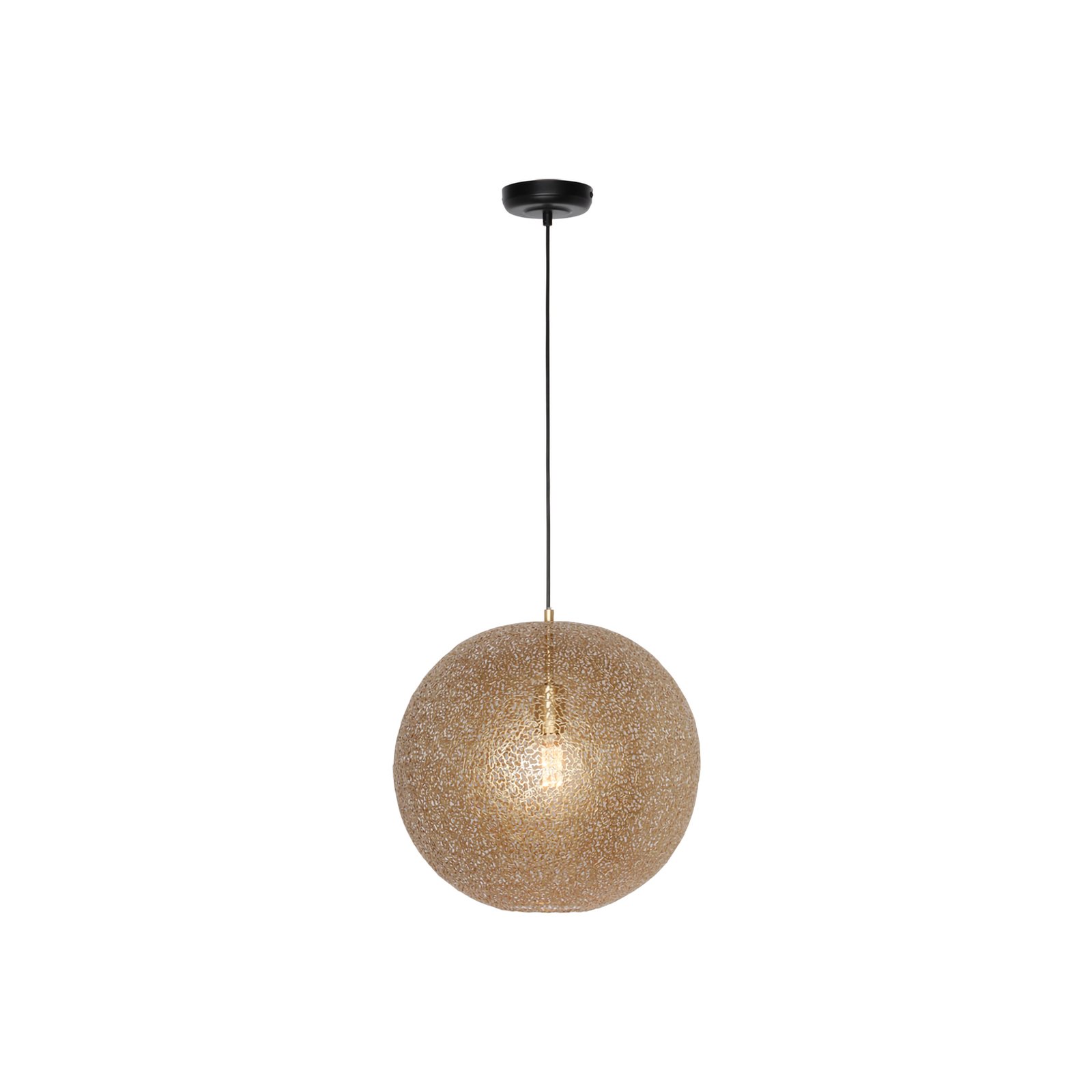 Hanglamp Oronero/Oro, Ø 40 cm, goudkleurig, metaal