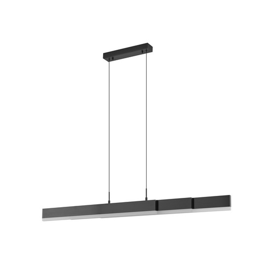 Lampa suspendată LED Torven, neagră, extensibilă, CCT - Lucande