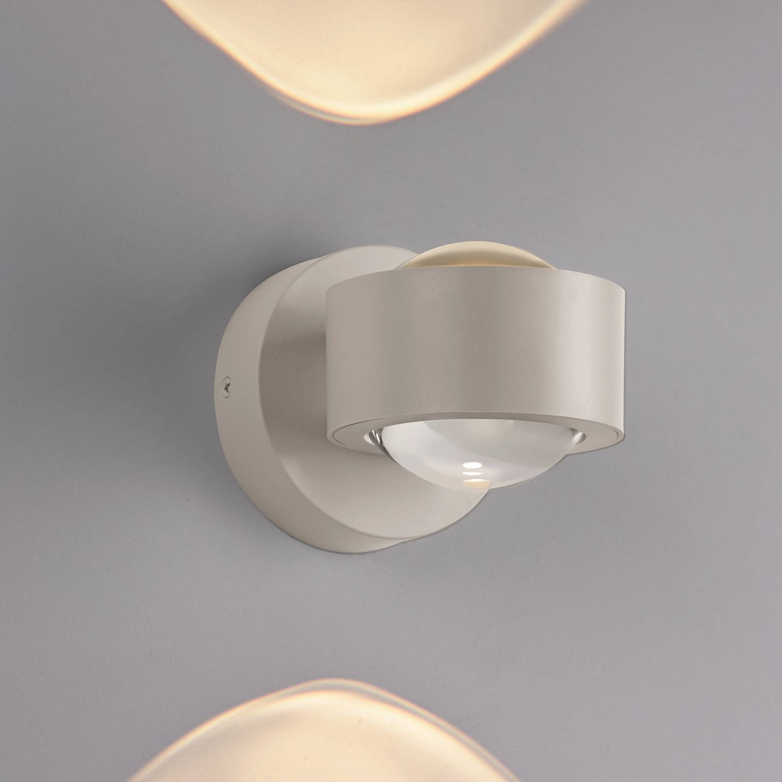 SCHÖNER WOHNEN LED-Wandlampe Chia, sandbrise 3.000 K up/down günstig online kaufen