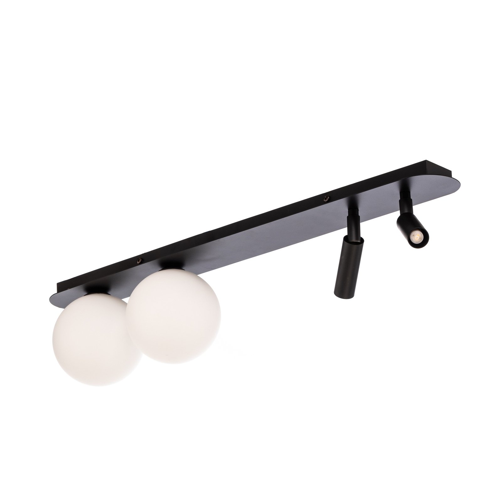 Sirio ceiling lamp with movable spots, 4-bulb