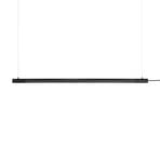 GEJST Radent pendellampe, svart, lengde 138 cm, G13 LED
