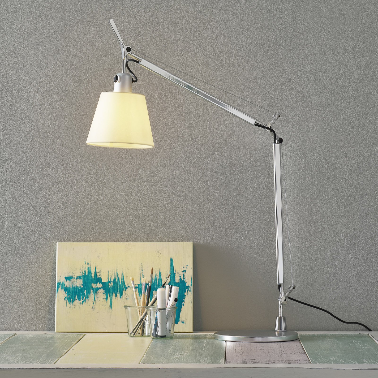 Lámpara de mesa de diseño Tolomeo Basculante