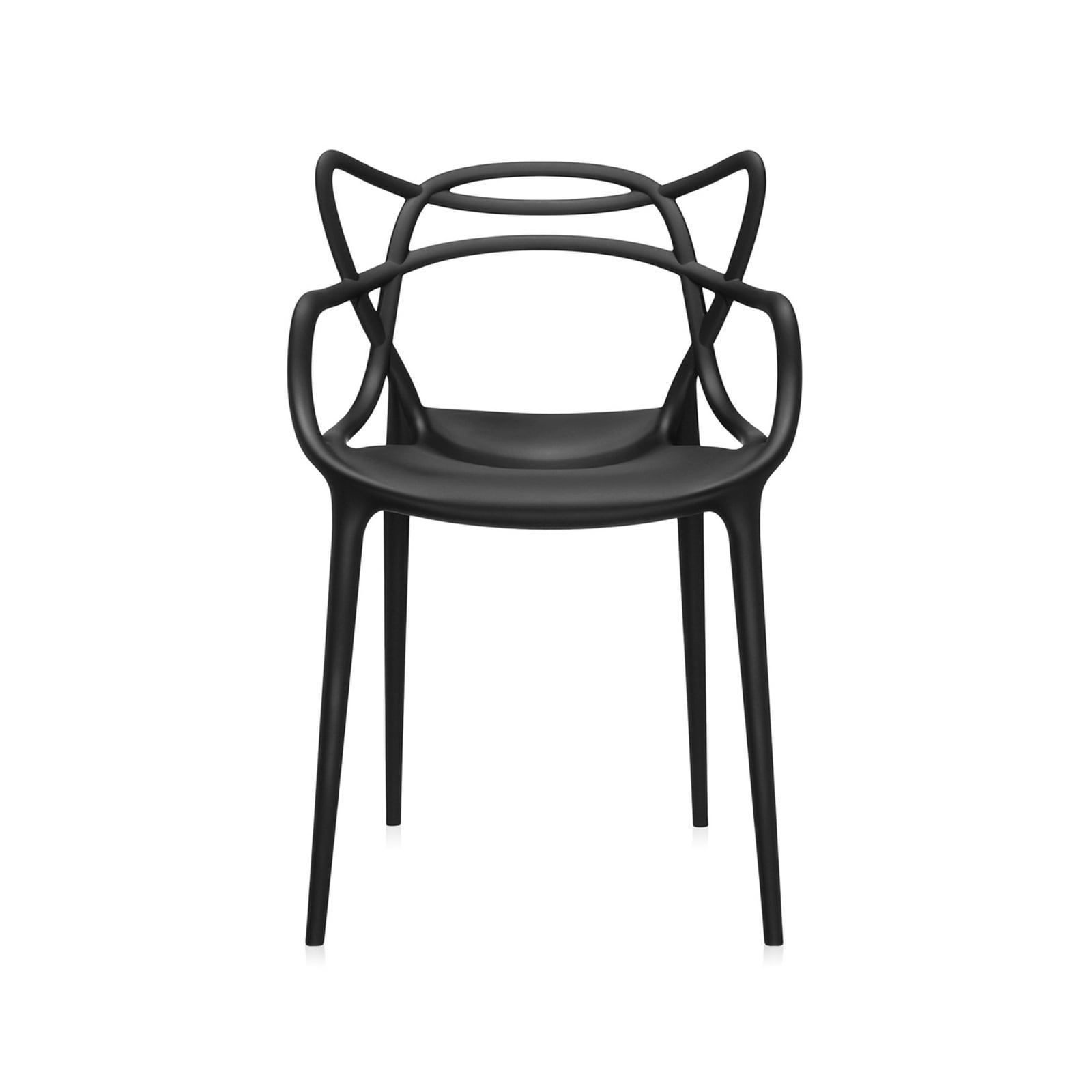 Masters chair, black, height 83 cm - Kartell