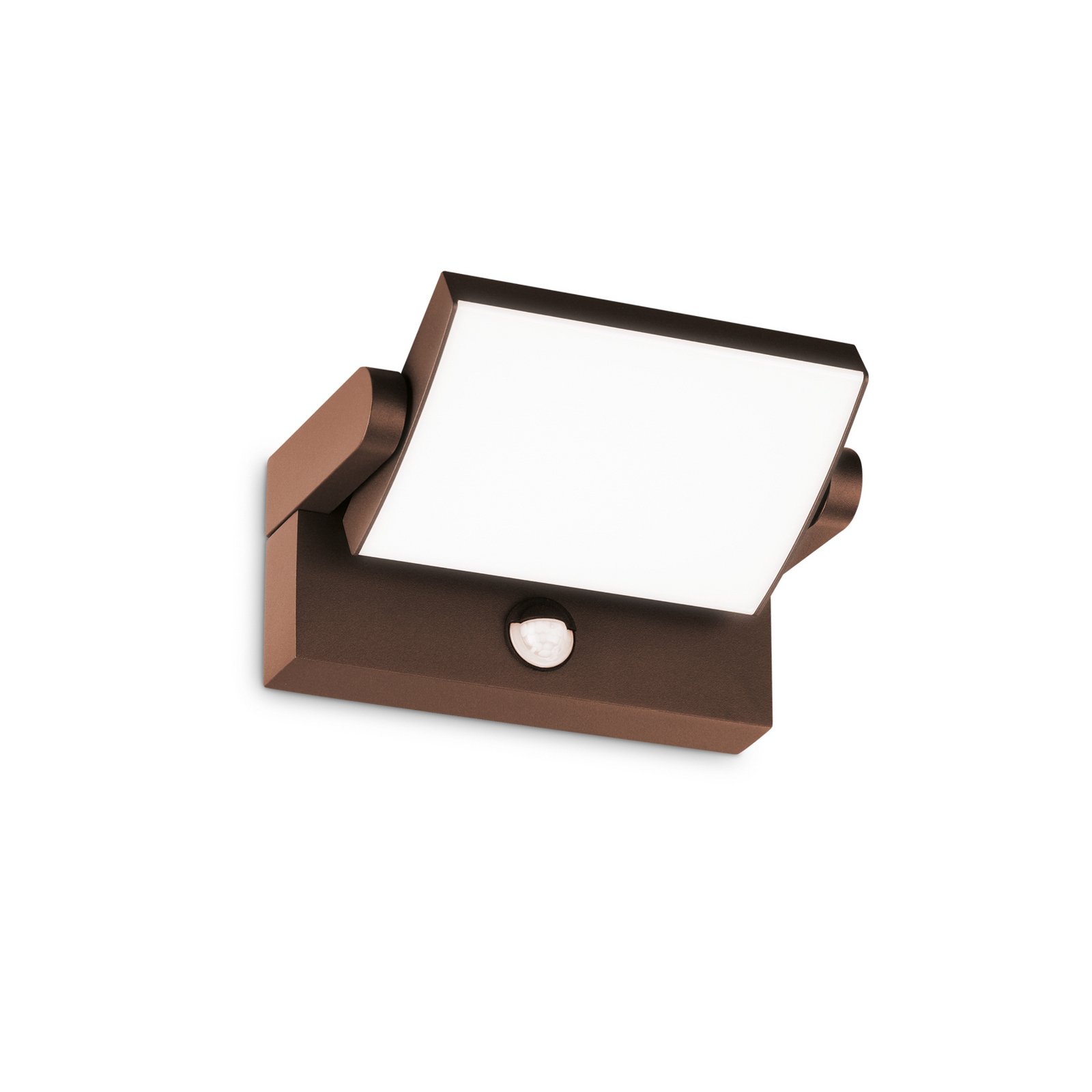 Aplique LED para exterior Ideal Lux Swipe Sensor, café, IP54