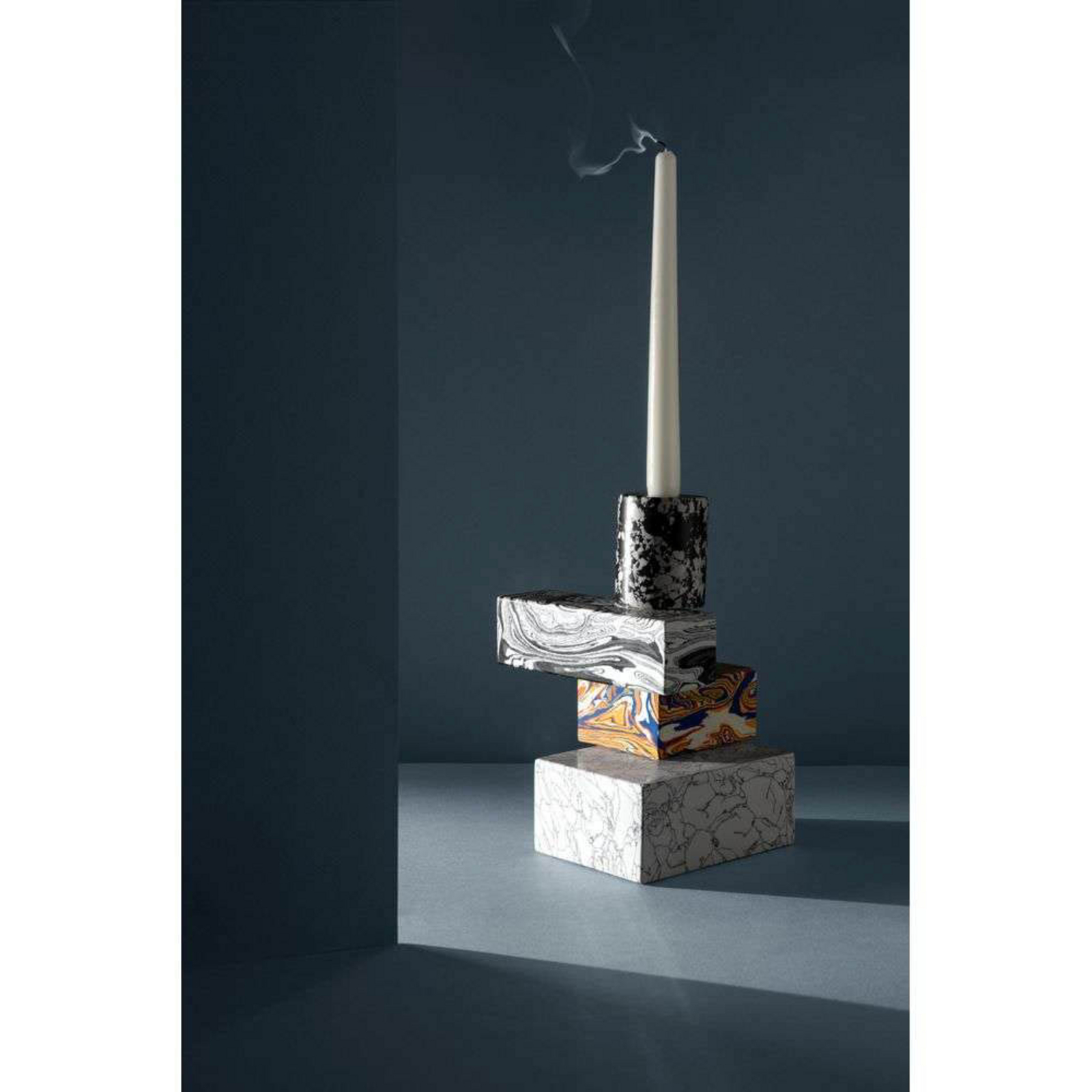 Swirl Kynttilänjalka Monivärinen - Tom Dixon