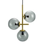 Como Lampa Wisząca Smoke/Brass - DybergLarsen