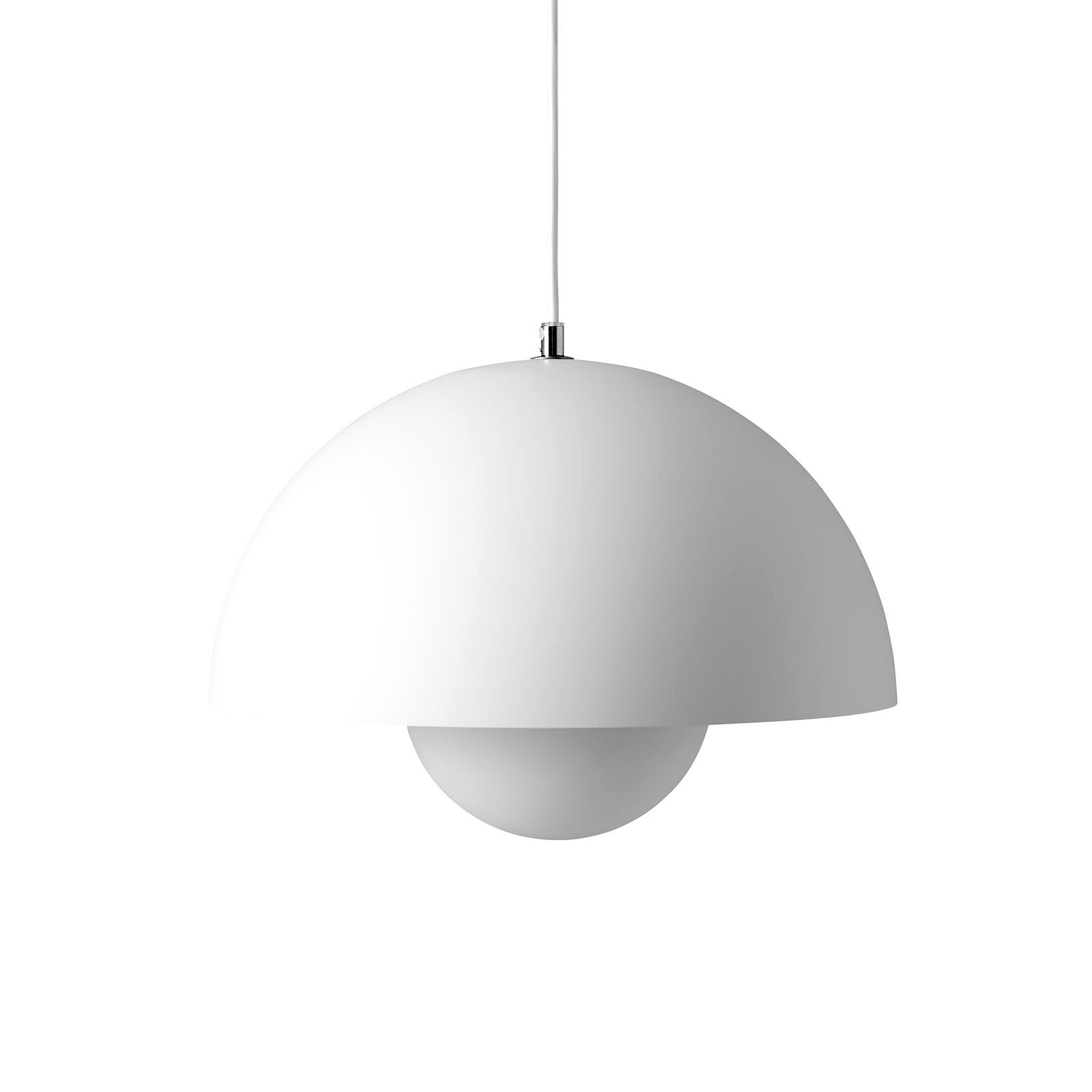 Lámpara colgante Flowerpot VP7 Blanco mate - &Tradition