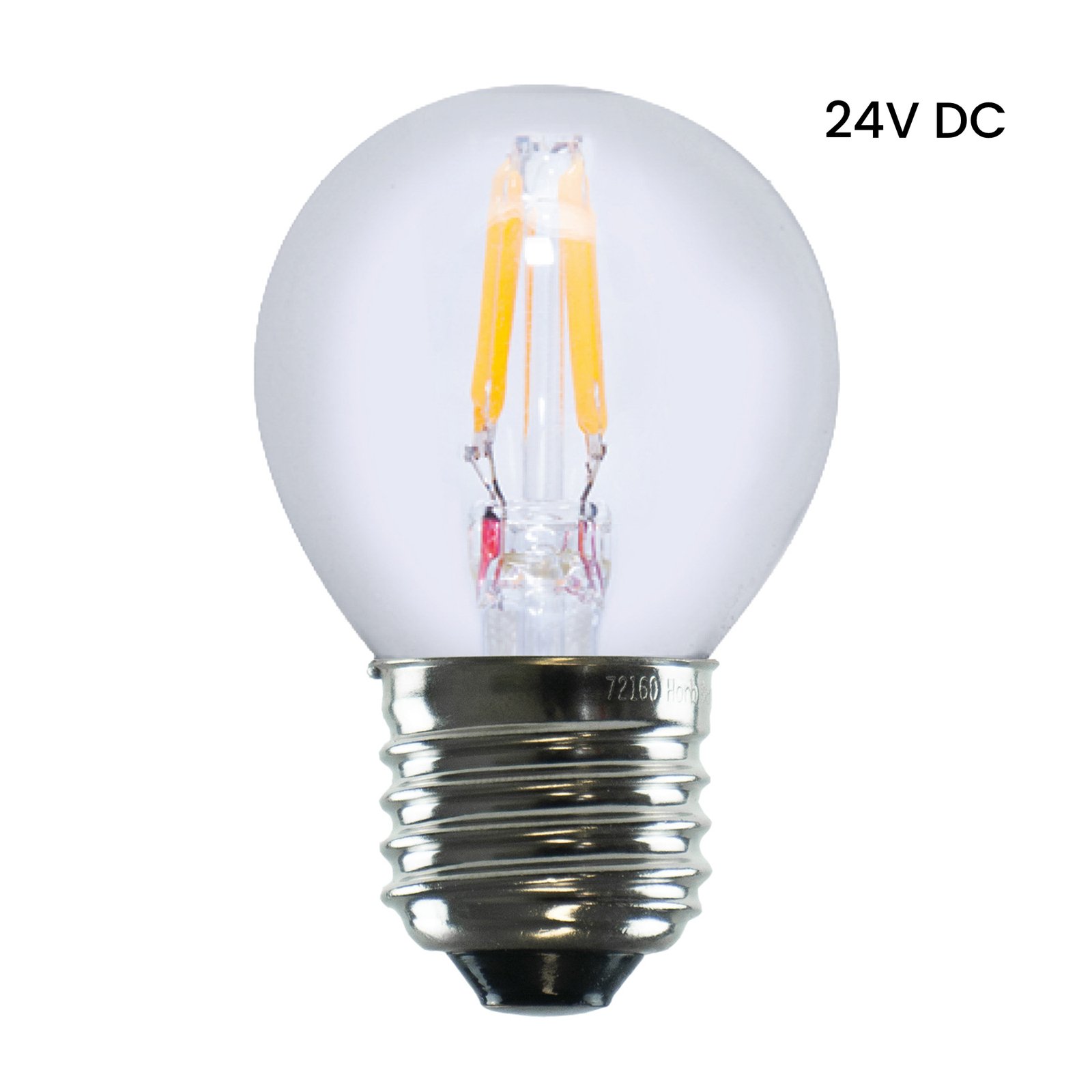 SEGULA-LED-lamppu 24V E27 3W 927 filament ambient