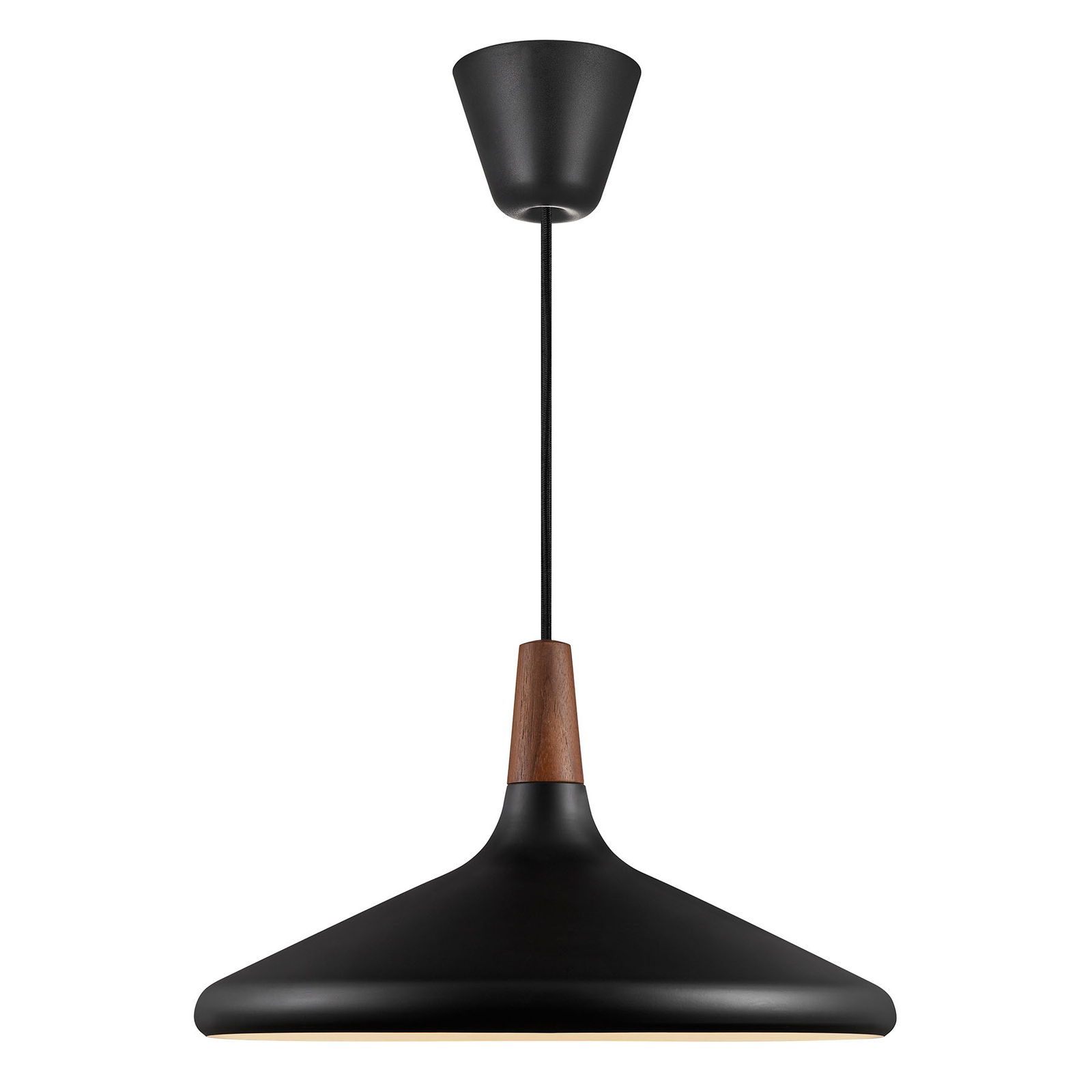Hanglamp Nori Ø 39 cm, zwart
