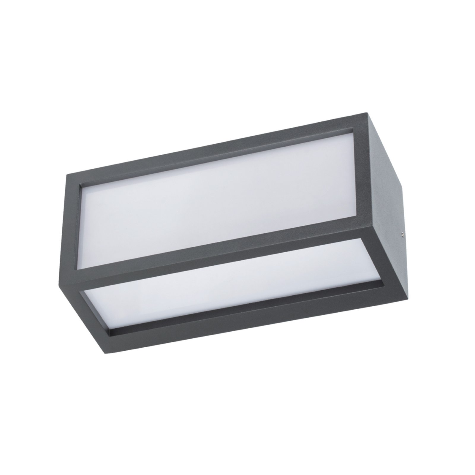 Candeeiro de parede exterior 400157, antracite, alumínio, comprimento 25,2 cm,