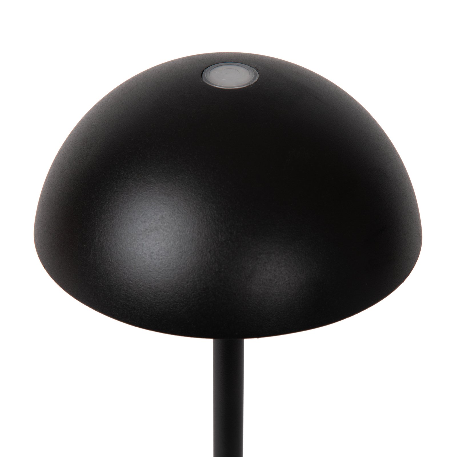 Joy LED outdoor table lamp battery dimmable black