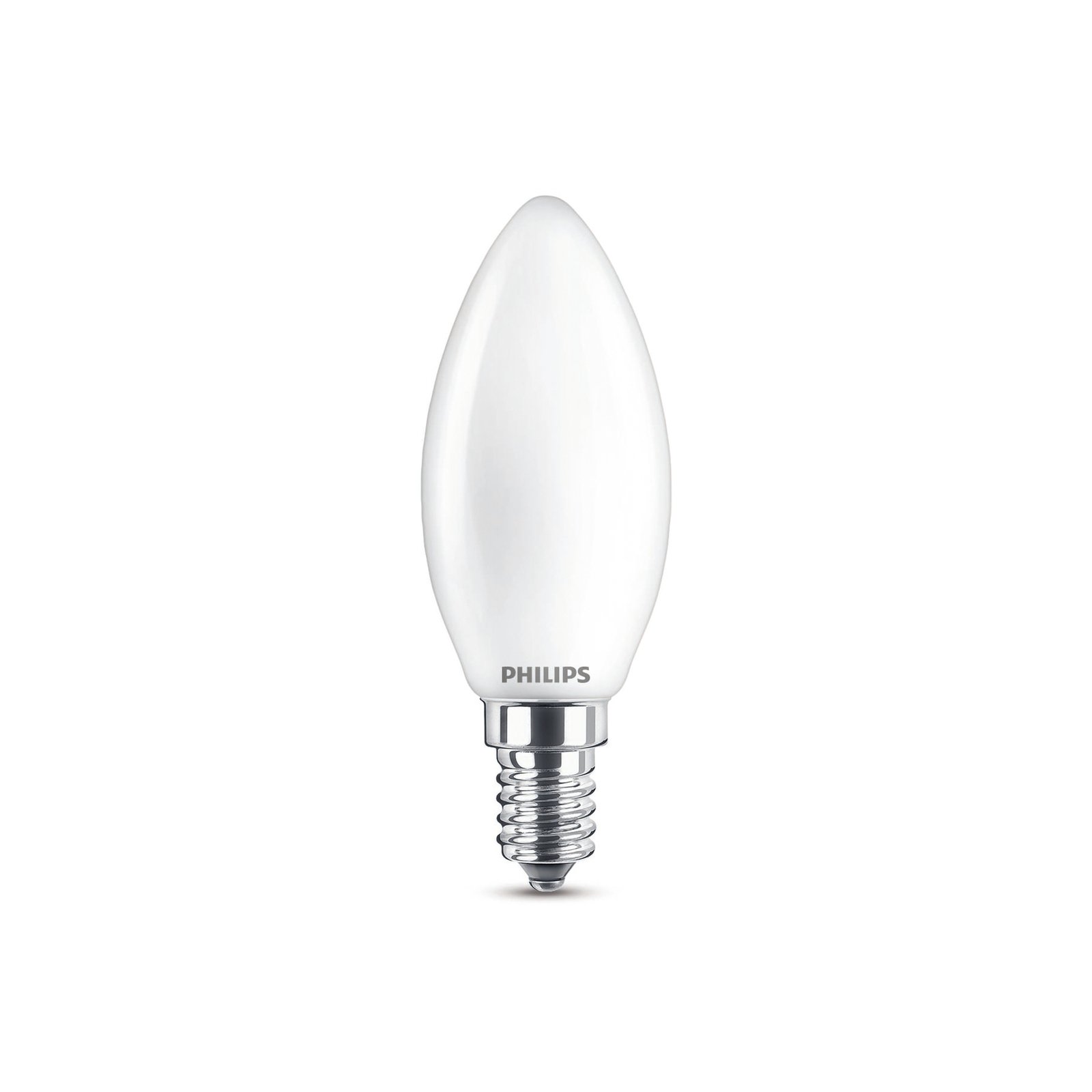Bulb LED 6,5W Glass Candle (806lm) E14 - Philips