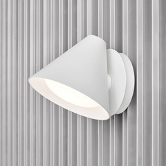 Aplique de pared Keglen de Louis Poulsen con atenuador 3.000 K