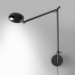 Artemide Demetra vägglampa 3 000 K dimmbar grå