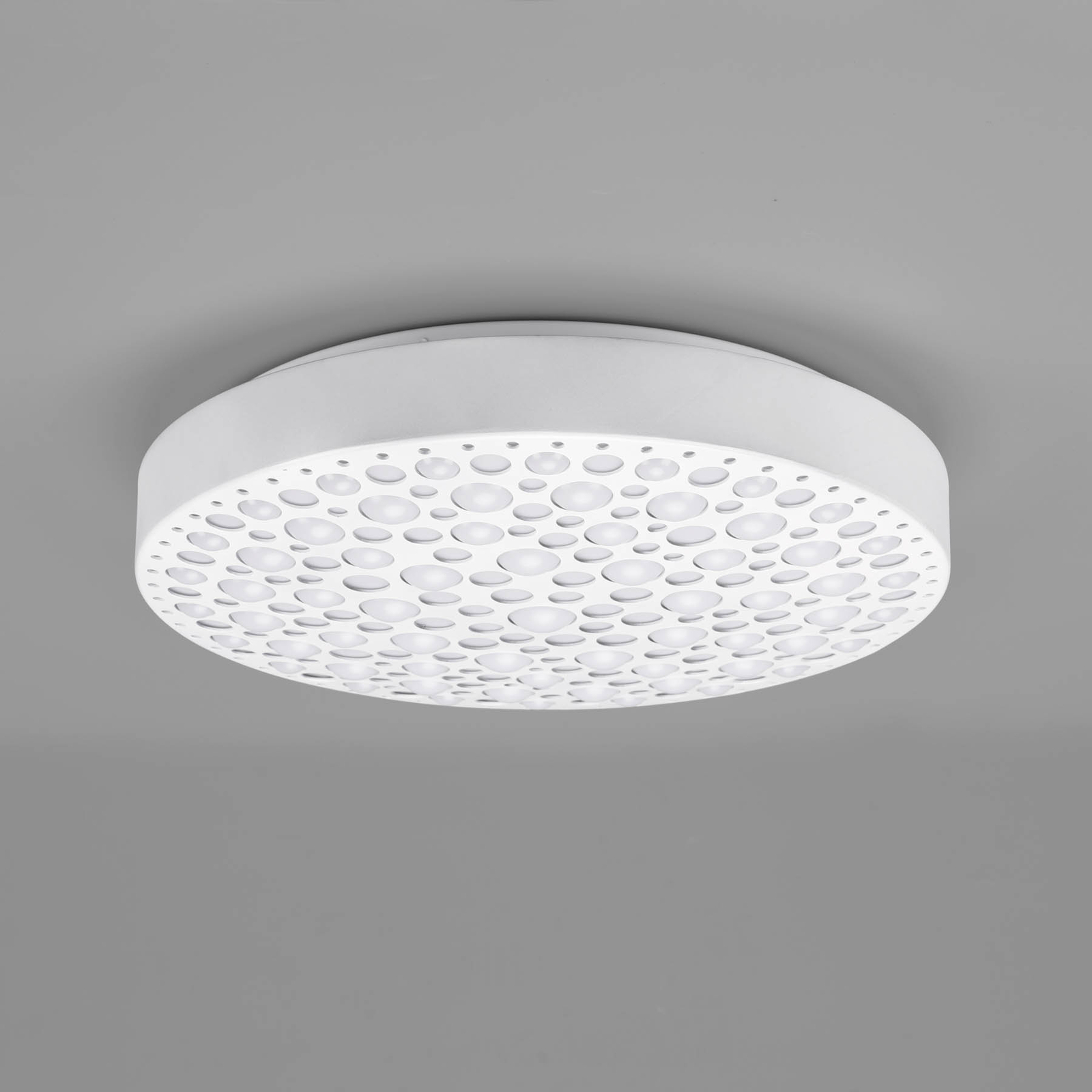 LED stropní světlo Chizu Ø 40,5 cm RGB bílé