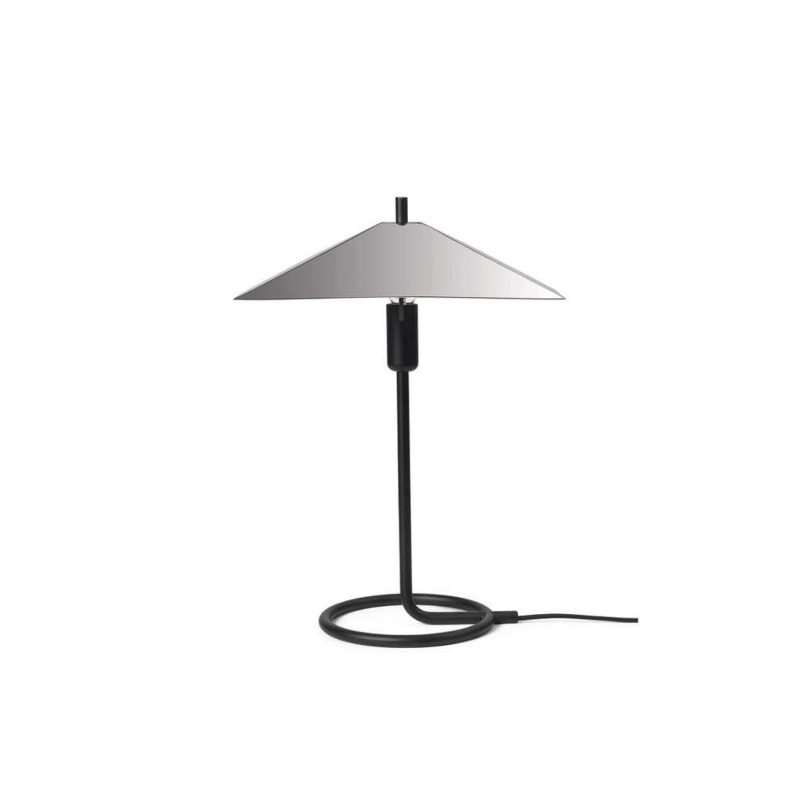 Filo Lampada da Tavolo Square Black/Mirror Polished - Ferm Living