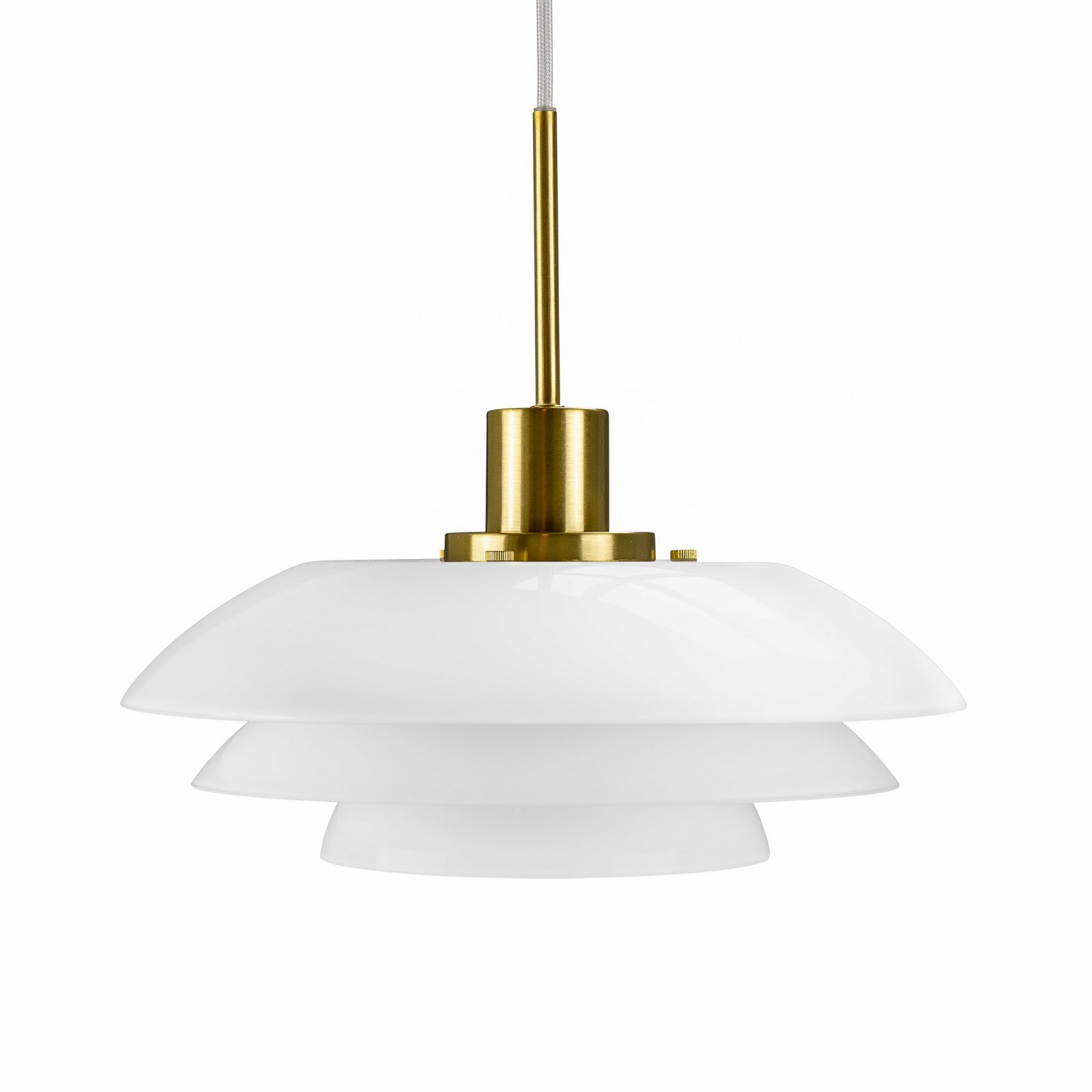 DL31 Lampada a Sospensione Opale/Ottone - DybergLarsen