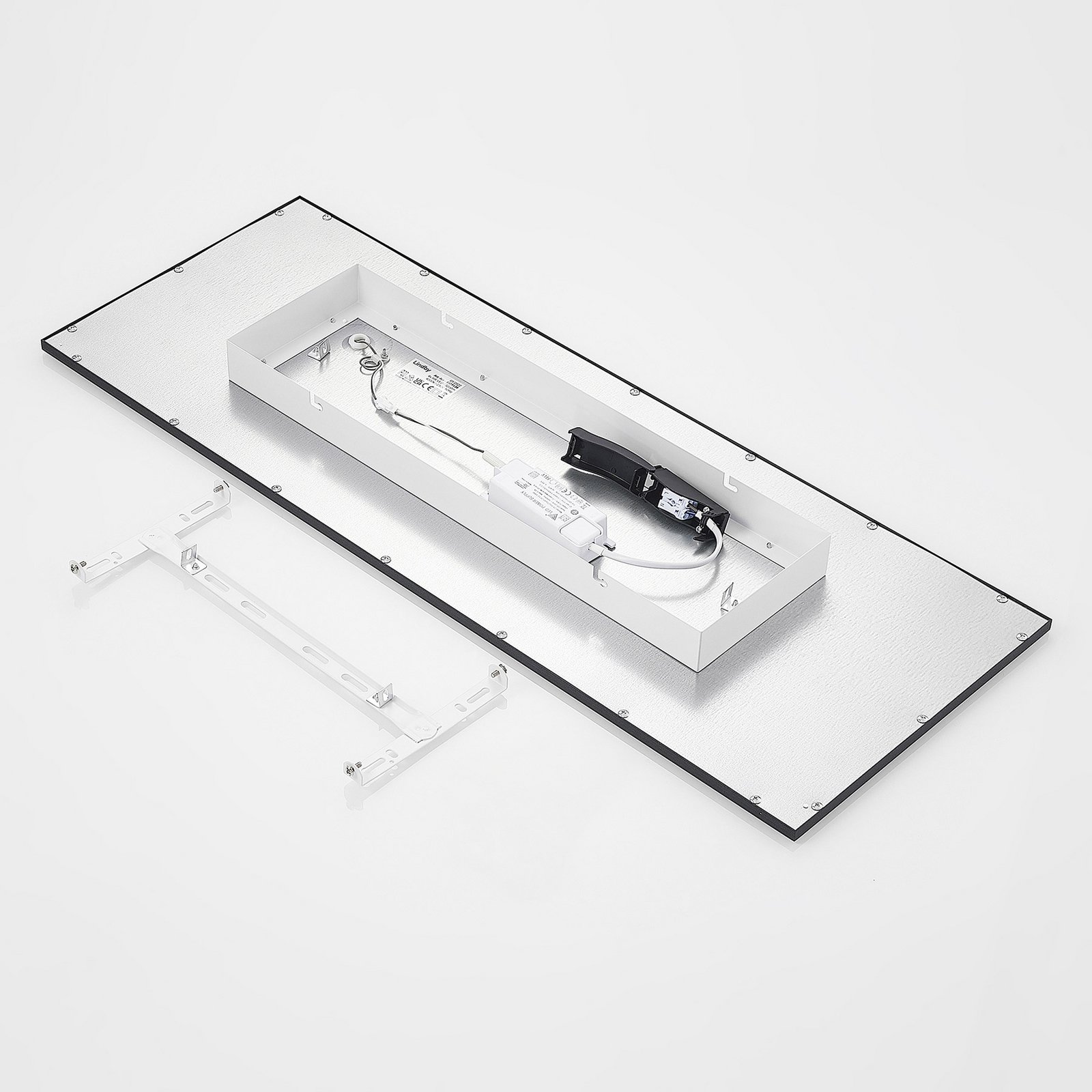 Nelios Deckenleuchte LED 4000K 80x30 Black - Lindby