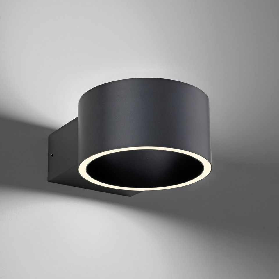 Pure Clipse LED-vägglampa, grå från Pure