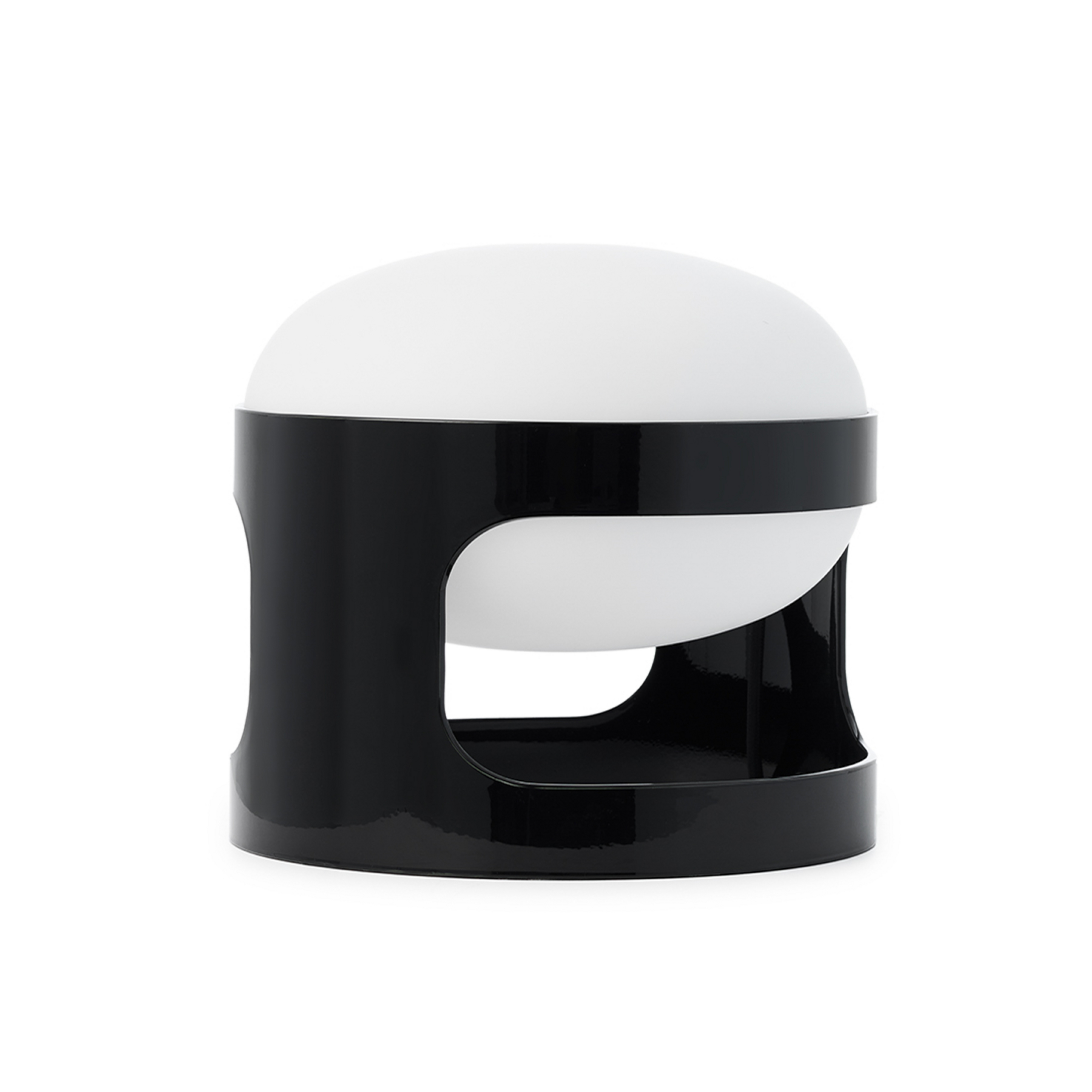KD28 Tischleuchte, schwarz, Höhe 23 cm - Kartell