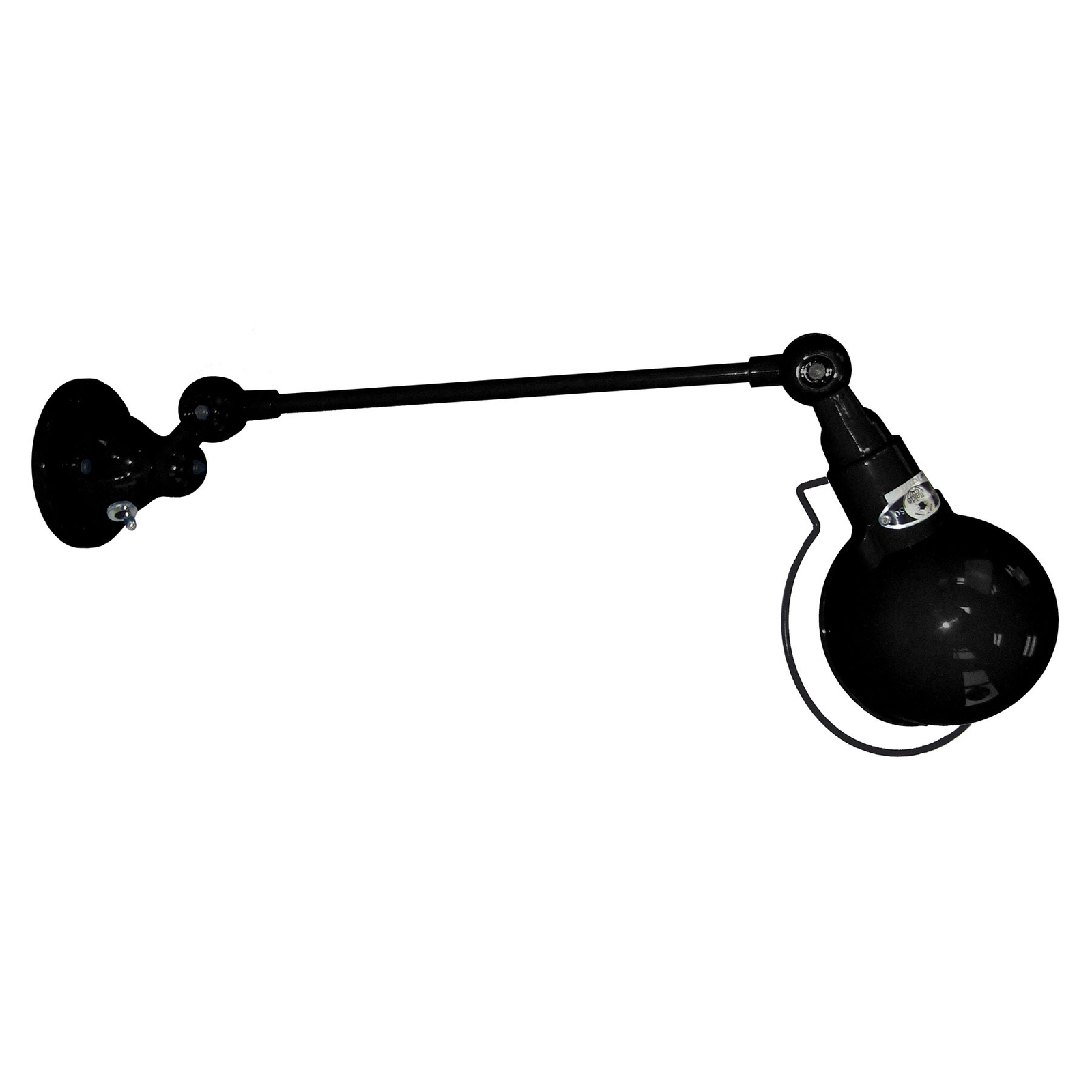Jieldé Signal SI301 wandlamp met arm, zwart