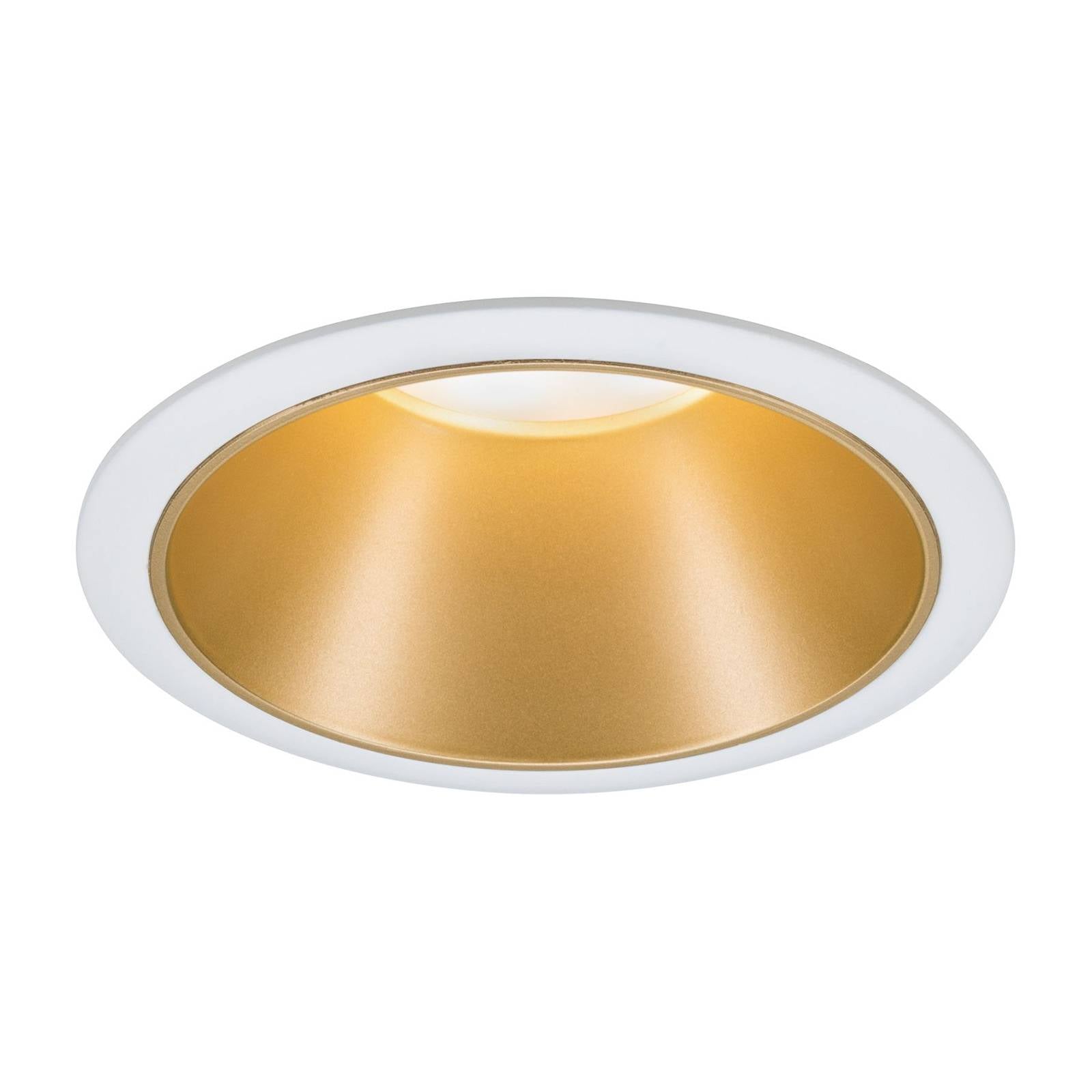 Paulmann Cole LED-Spotlight, gold-weiß
