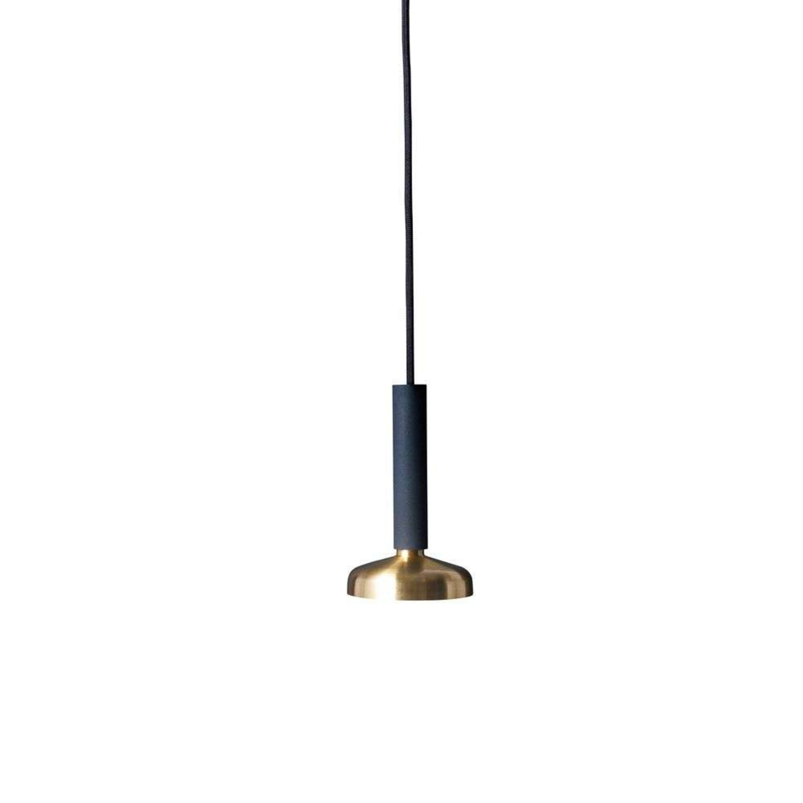 Blend 9 Závěsná Lampa Black/Brass - Pholc